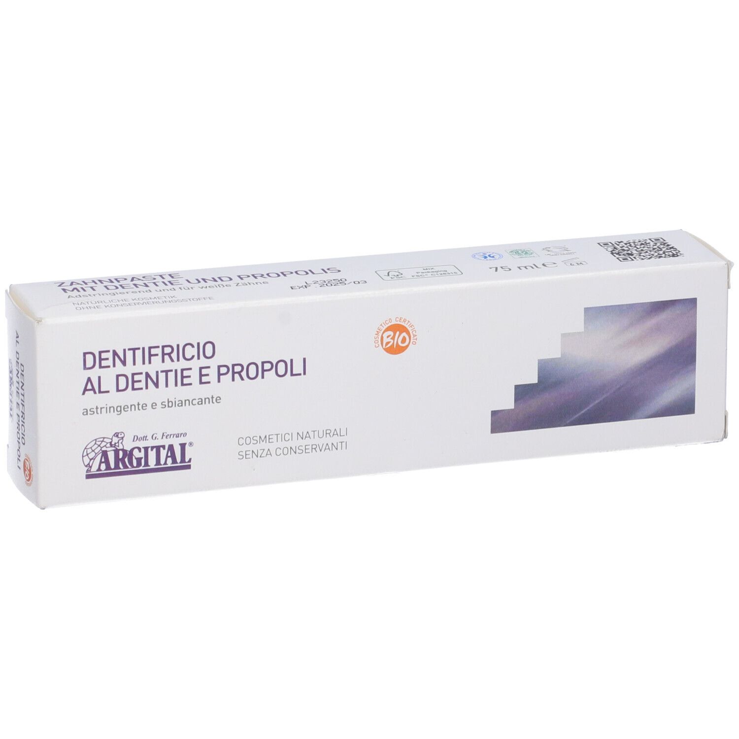 Dentifricio Al Dentie E Propoli 75 Ml