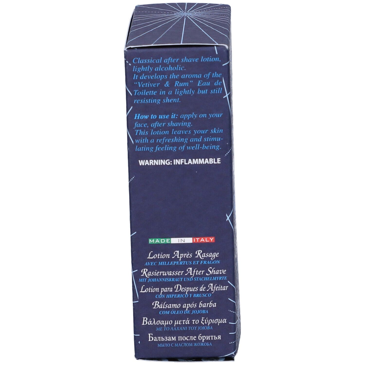 Vetiver & Rum Lozione Dopobarba 100 Ml