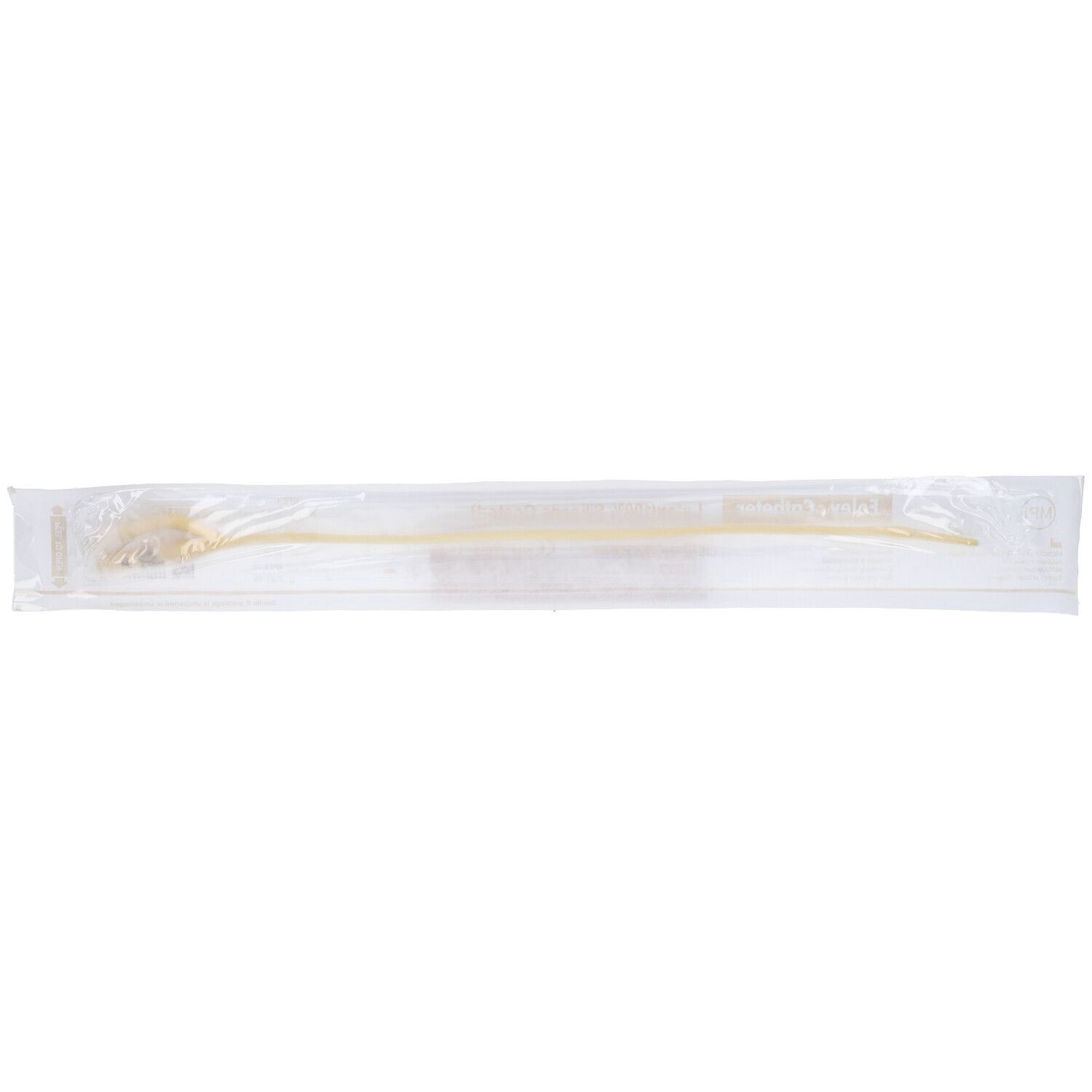 Catetere Foley Ch12 Punta Chiusa 2 Vie 2 Fori Laterali In Lattice Ricoperto Di Silicone 1 Pezzo