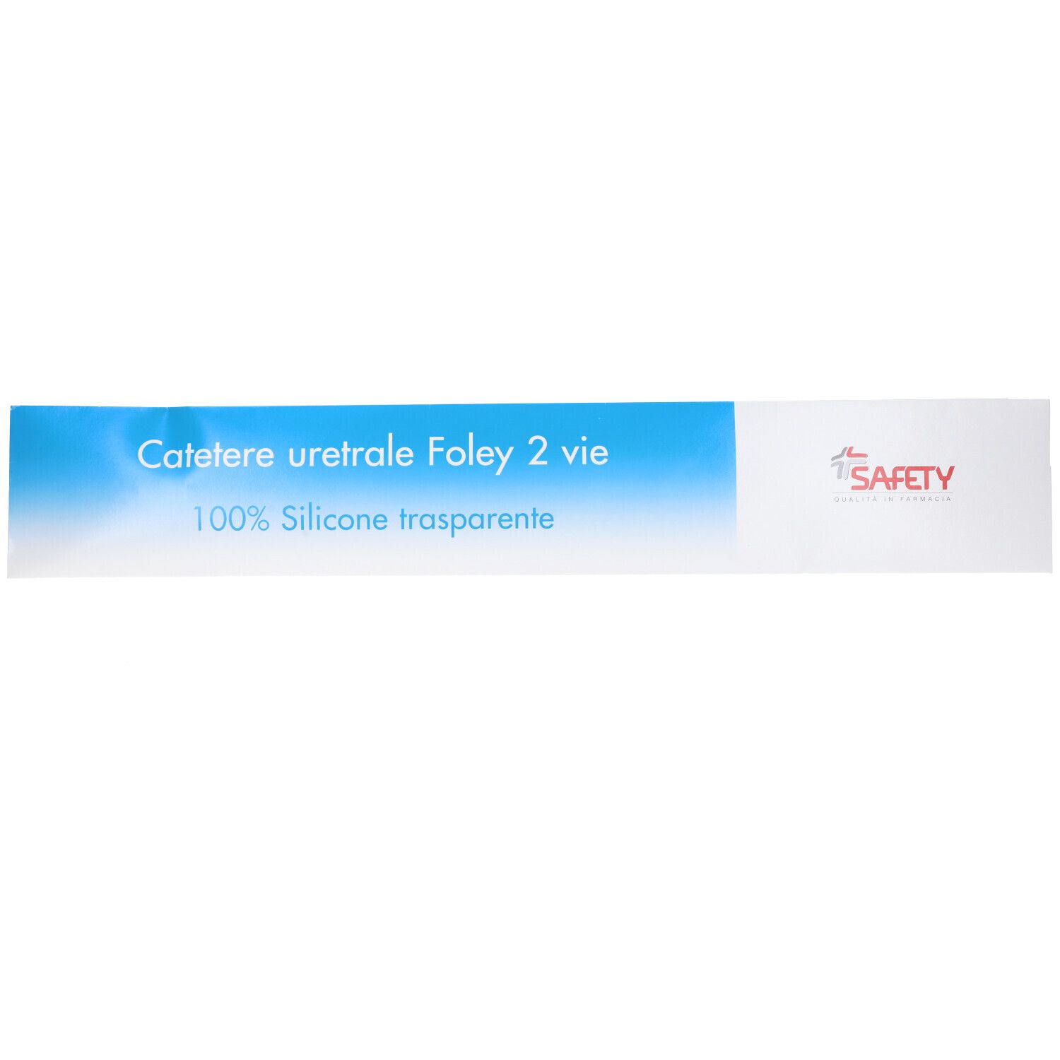 Catetere Foley In Silicone Trasparente A 2 Vie Con Palloncino 5-10Ml Diametro Ch24 8,00Mm Lunghezza 40Cm