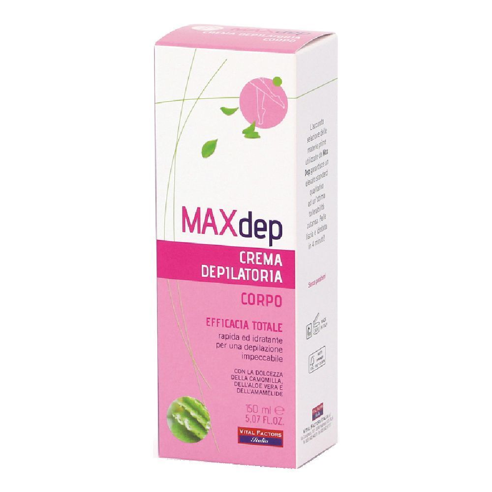 Max Dep Crema Depilatoria Corpo 150 Ml