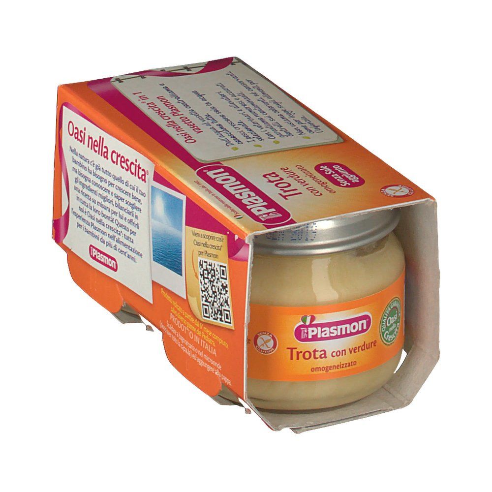 Plasmon® Omogeneizzato Trota con Verdure