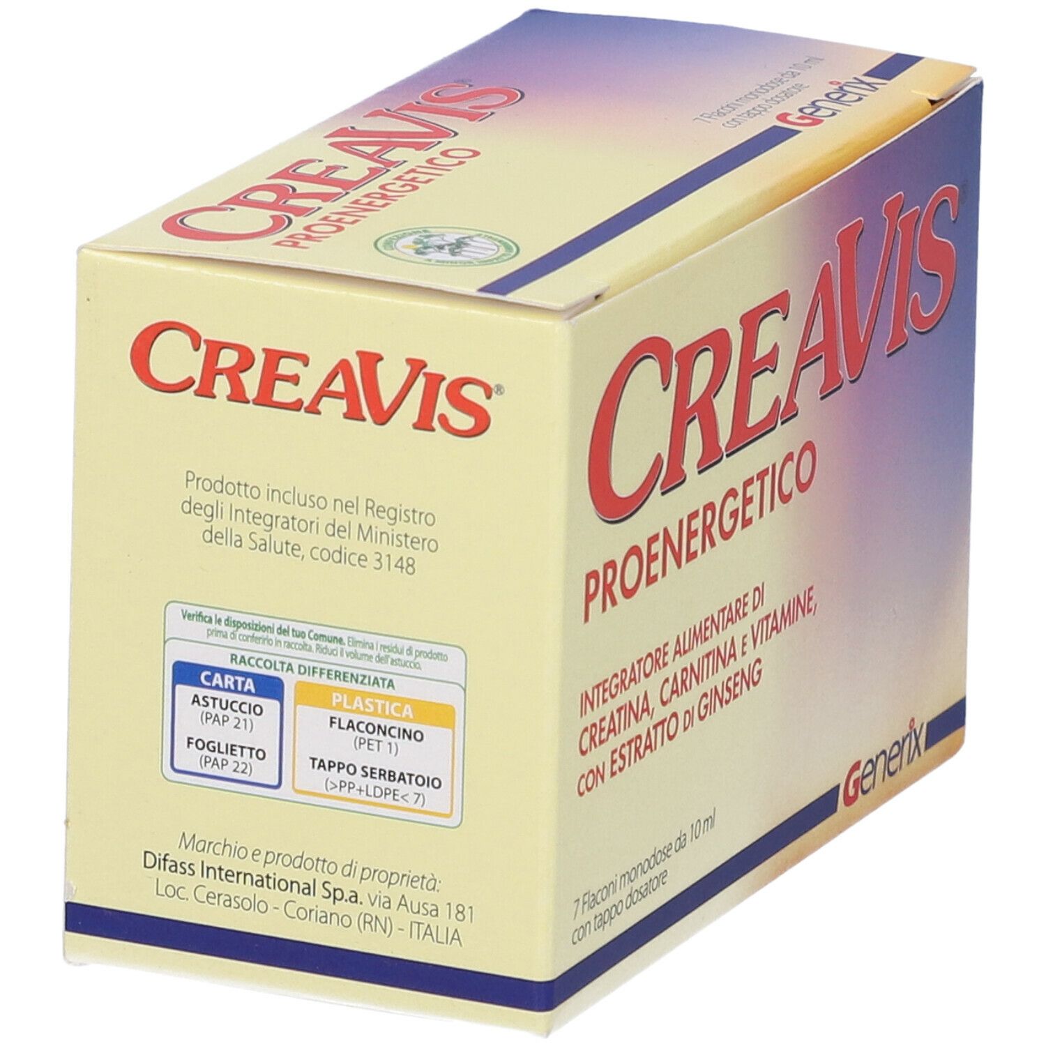 Creavis 7 Flaconcini 10 Ml
