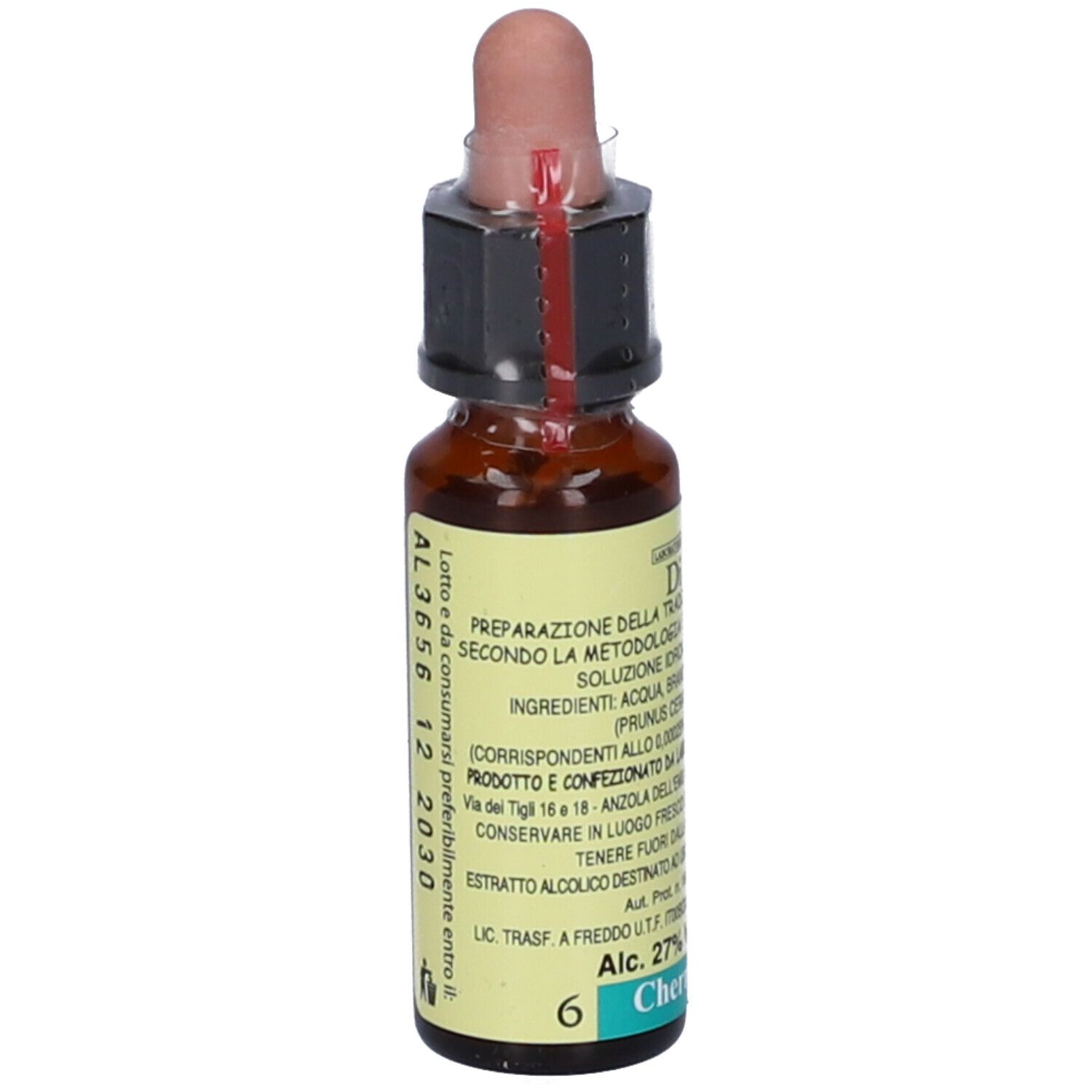 Fiori Di Bach 6 Cherry Plum 10 Ml Di Leo