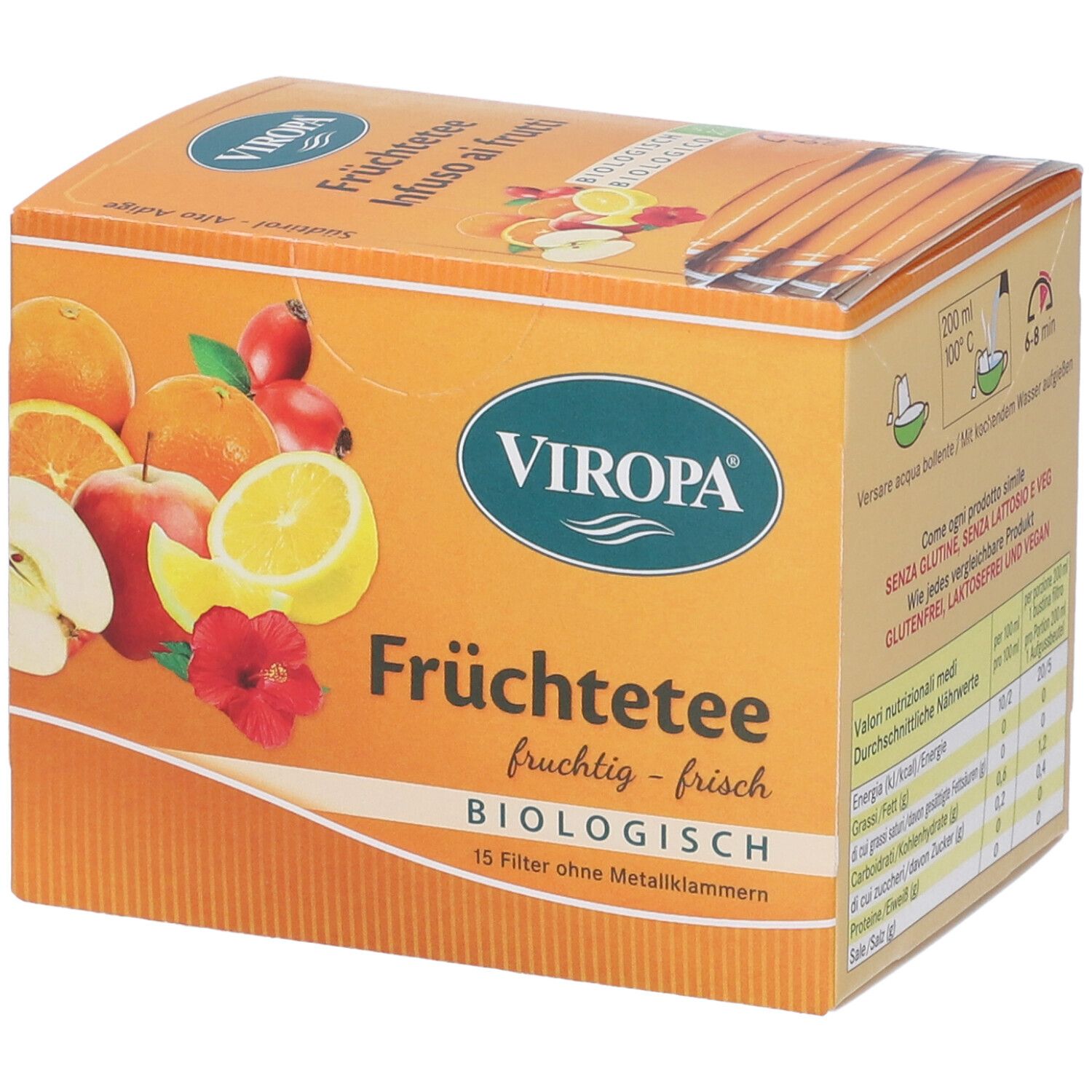 Viropa Infuso Frutta Bio 15 Bustine