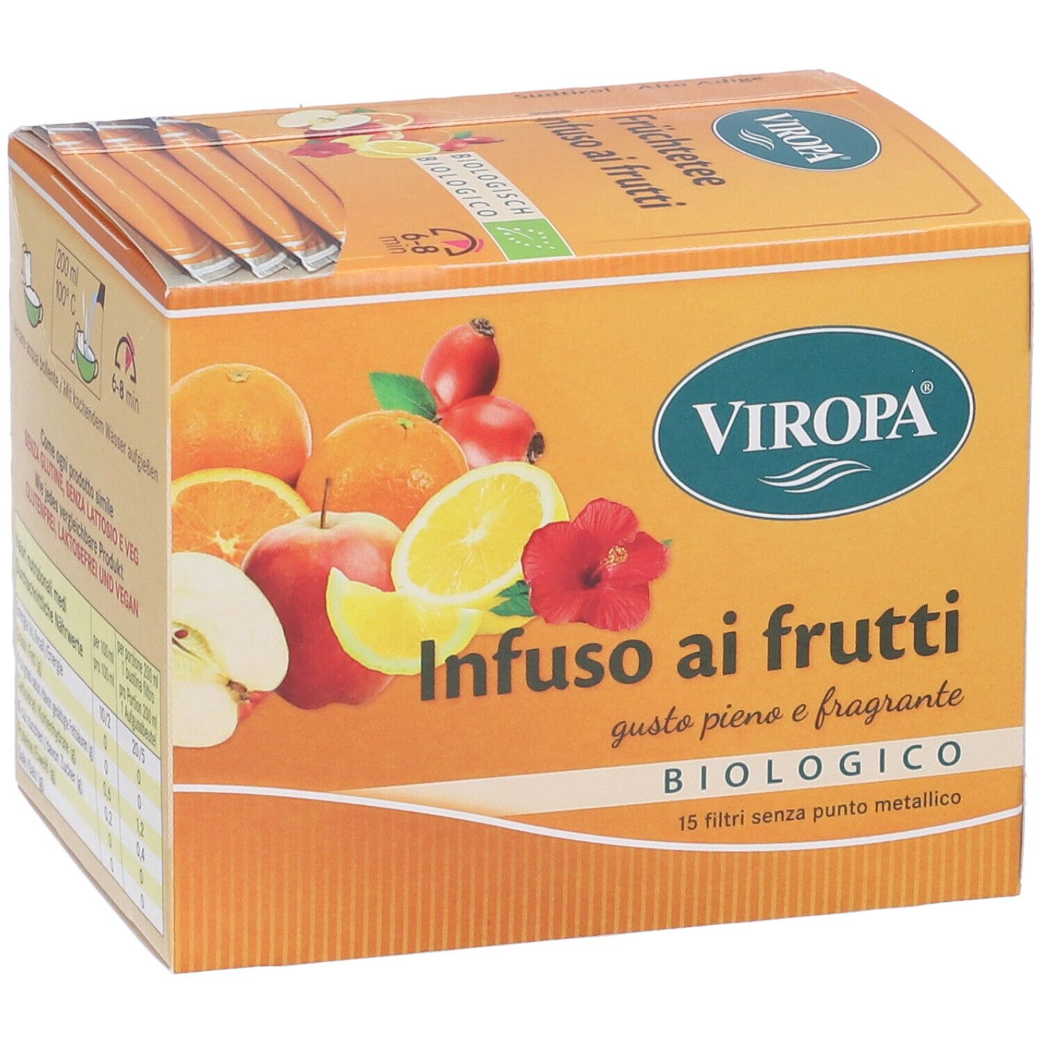 Viropa Infuso Frutta Bio 15 Bustine