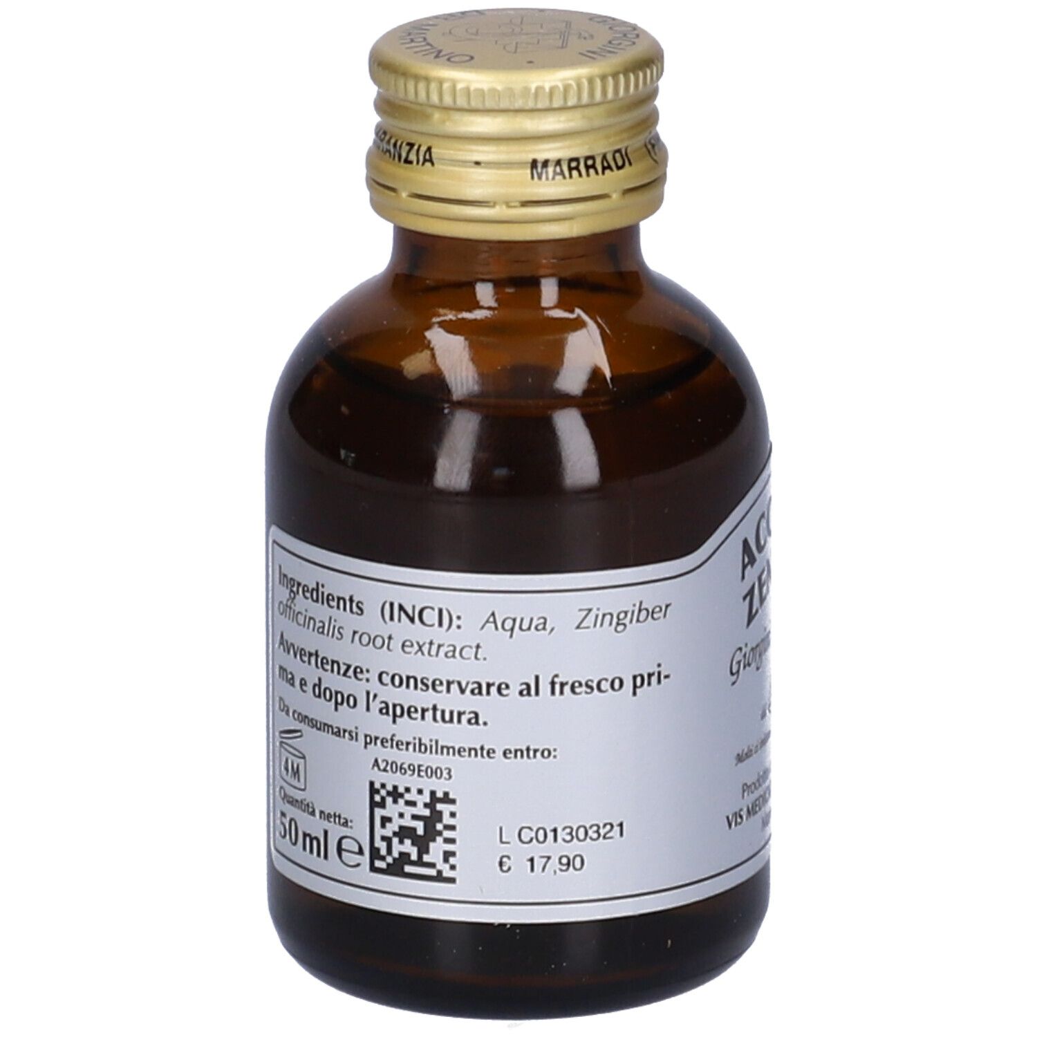 Acqua Di Zenzero 50 Ml