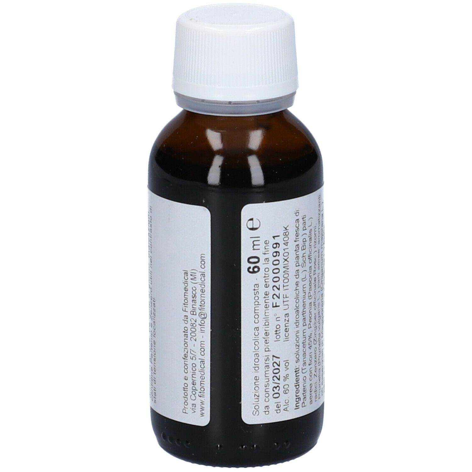 Partenio Testa Estratto Integrale Sinergico 60 Ml Preparato 11