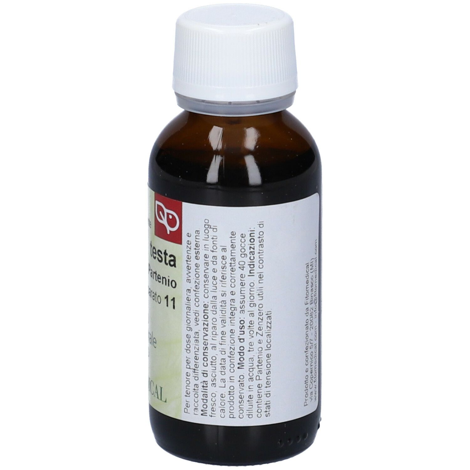 Partenio Testa Estratto Integrale Sinergico 60 Ml Preparato 11