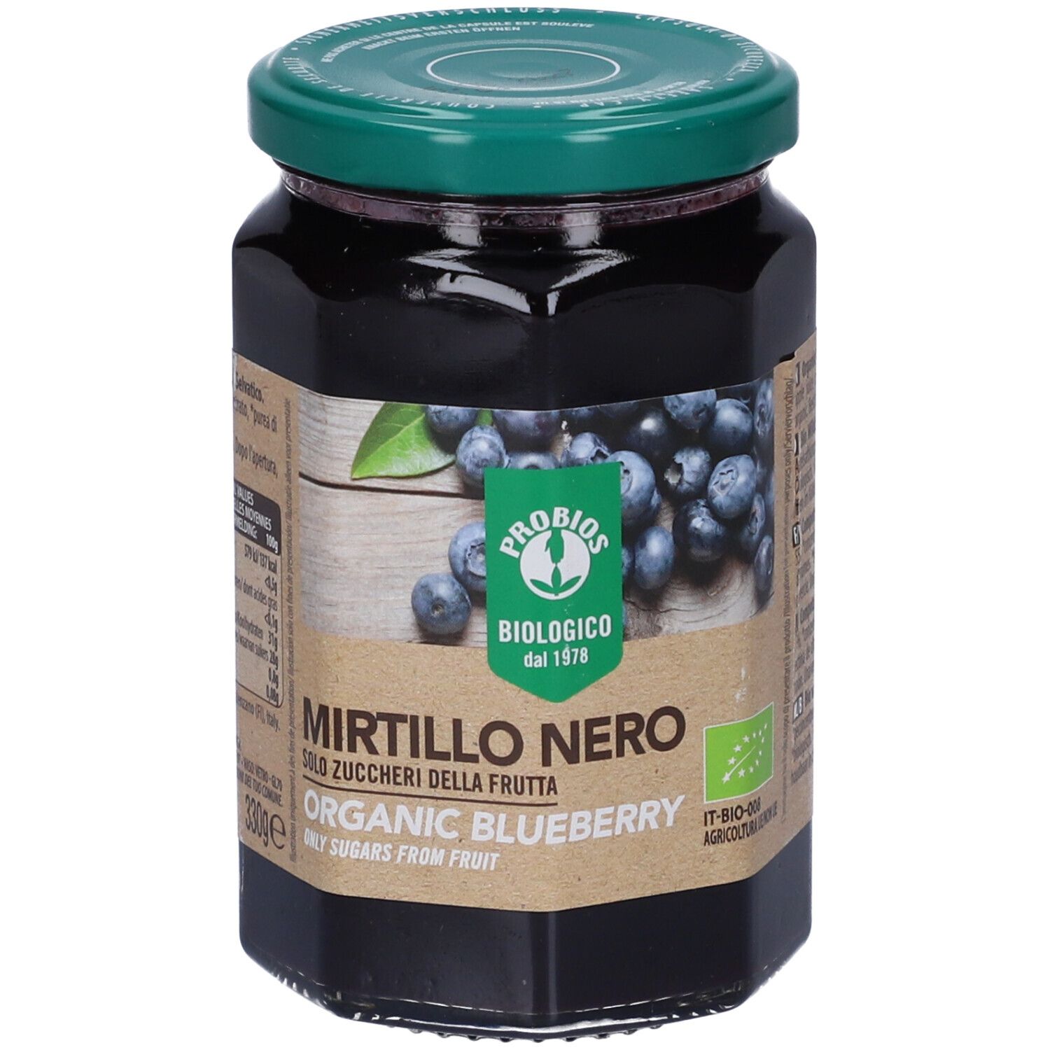 Dalla Frutta Composta Di Mirtillo 330 G