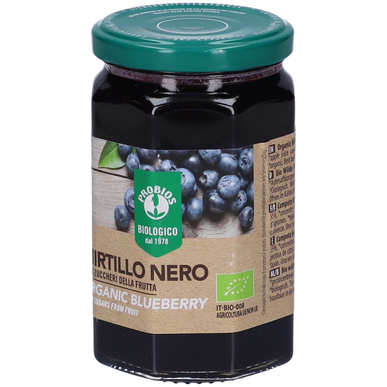 Dalla Frutta Composta Di Mirtillo 330 G