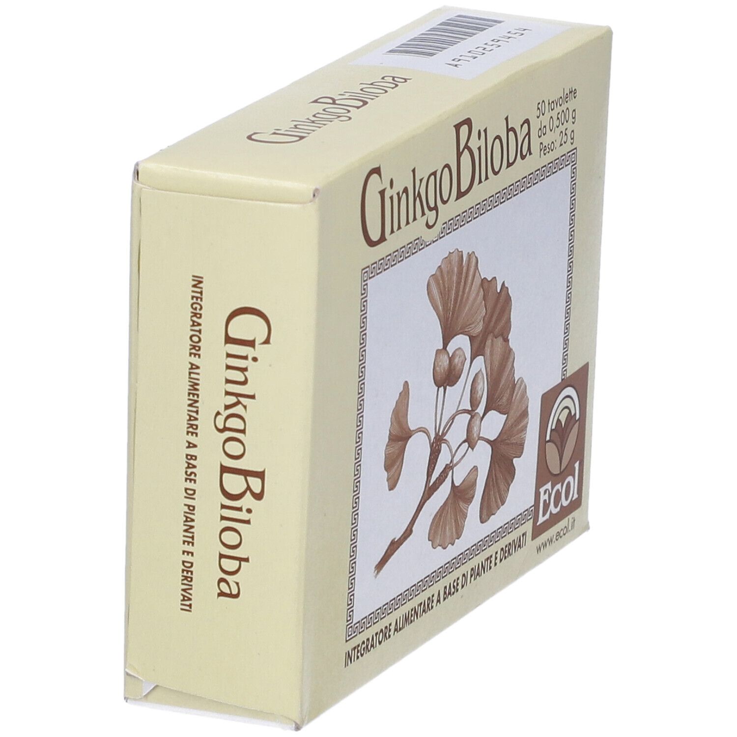 Ginkgo Biloba 50 Tavolette 804