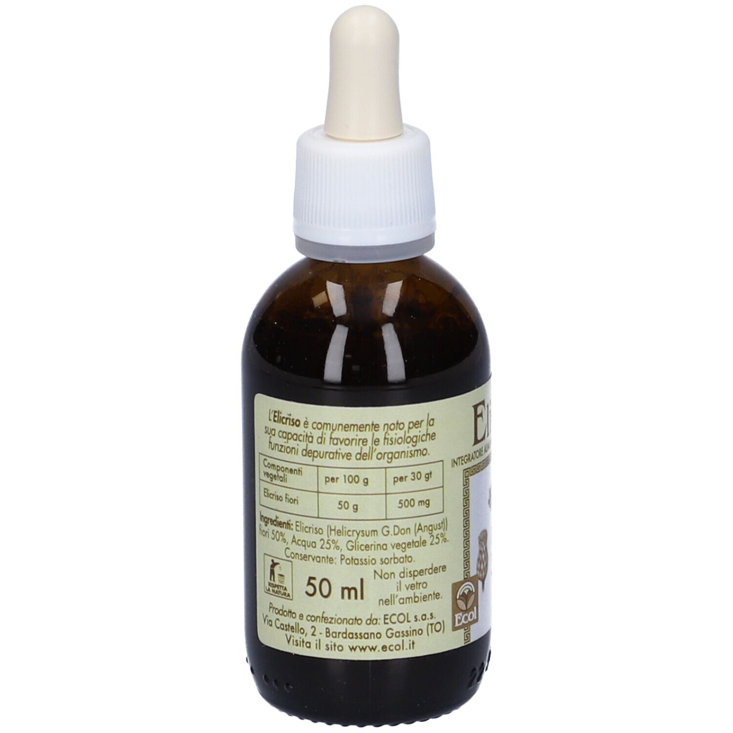 Elicriso Estratto Analcolico 50 Ml Articolo 793