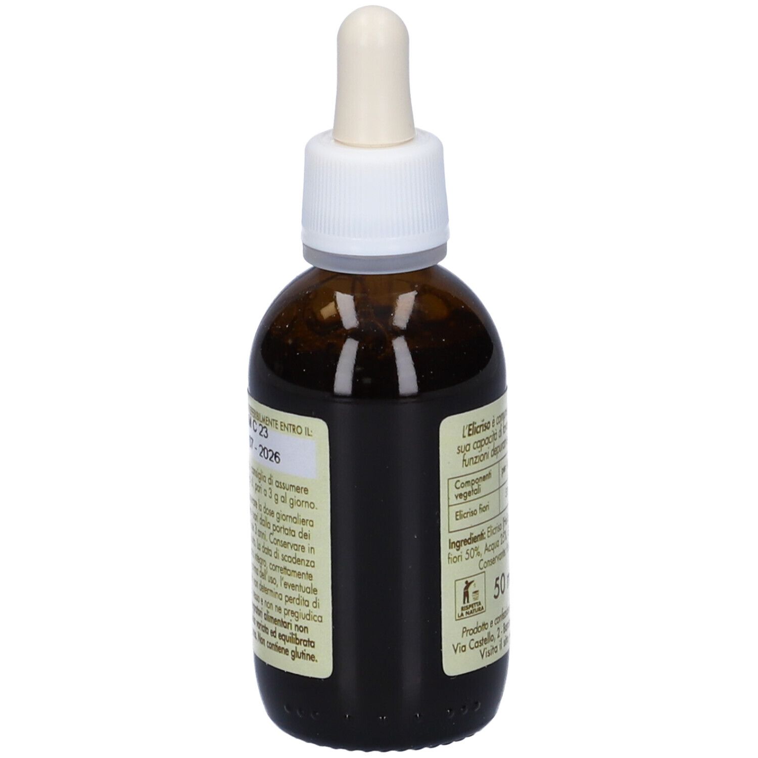 Elicriso Estratto Analcolico 50 Ml Articolo 793