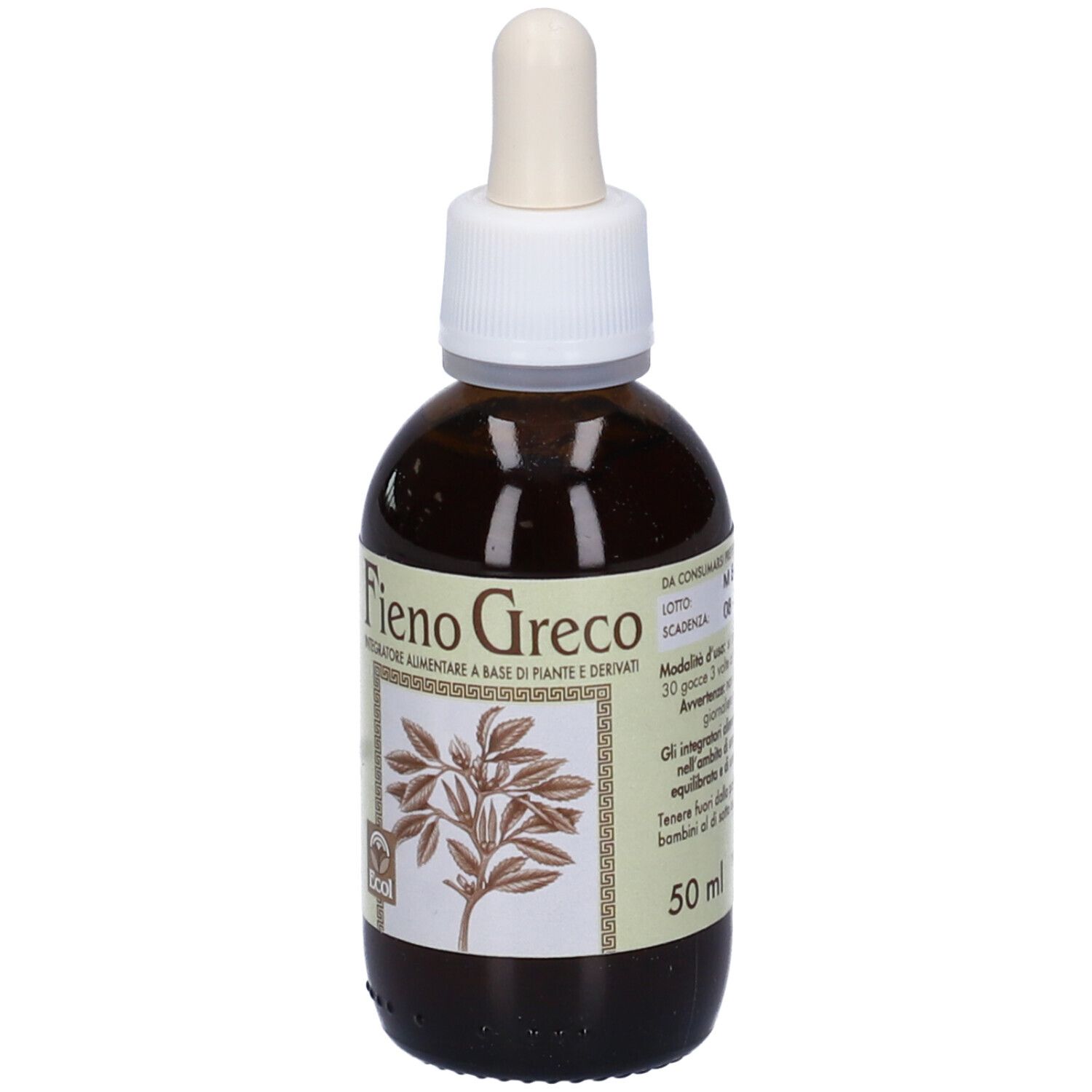 Ecol Fieno Greco Estratto Analcolico Gocce