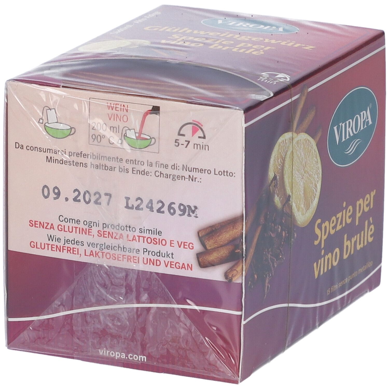 Viropa Spezie Vino Brule Bustine