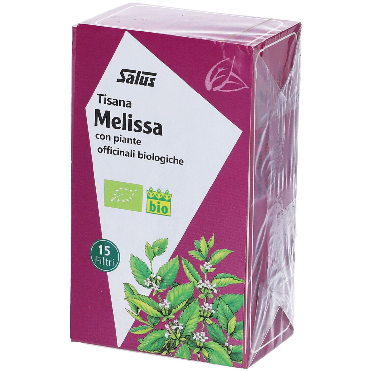 Viropa - Infuso di Melissa da agricoltura biologica - 15 filtri, Tisane  filtro