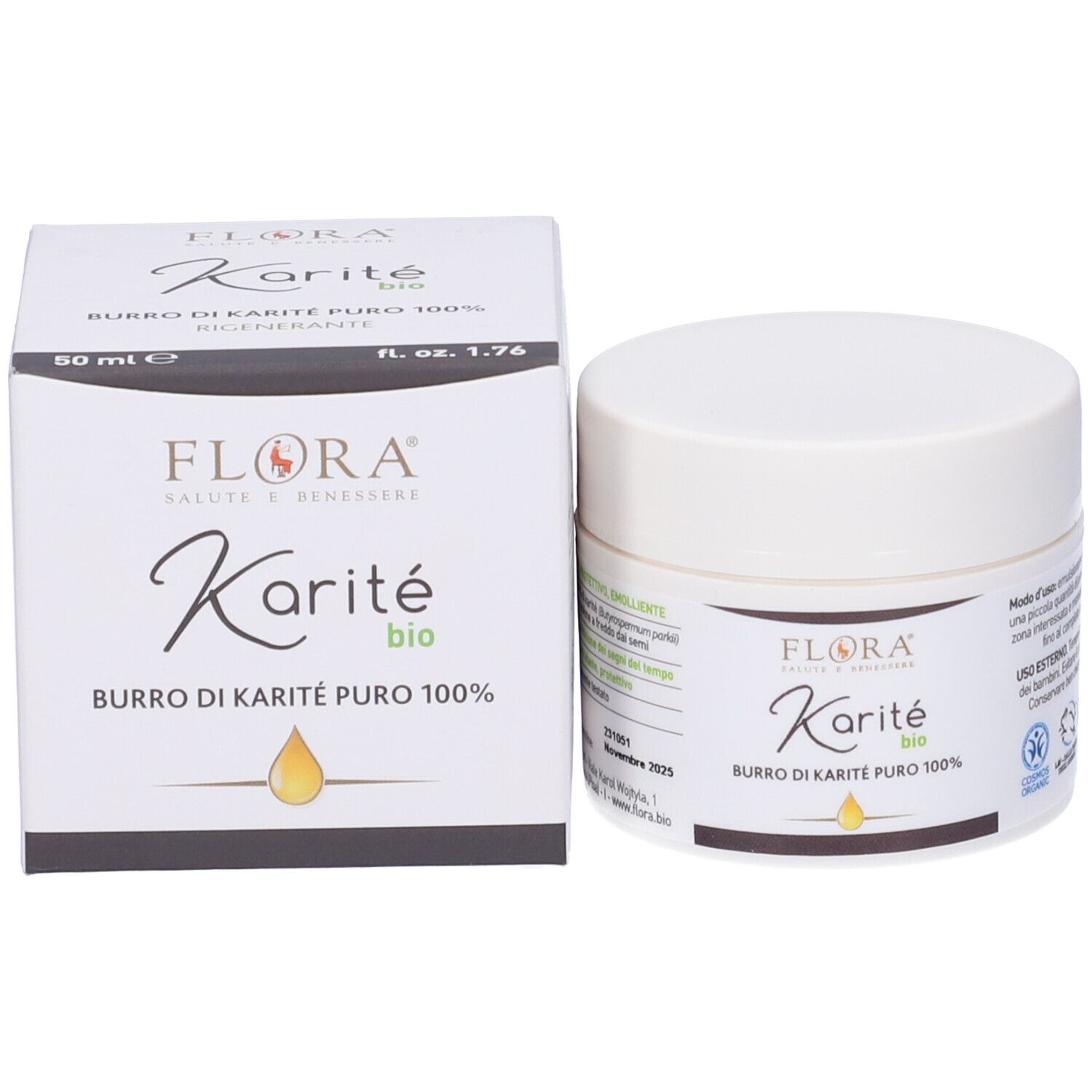Burro Karite Puro 50 Ml