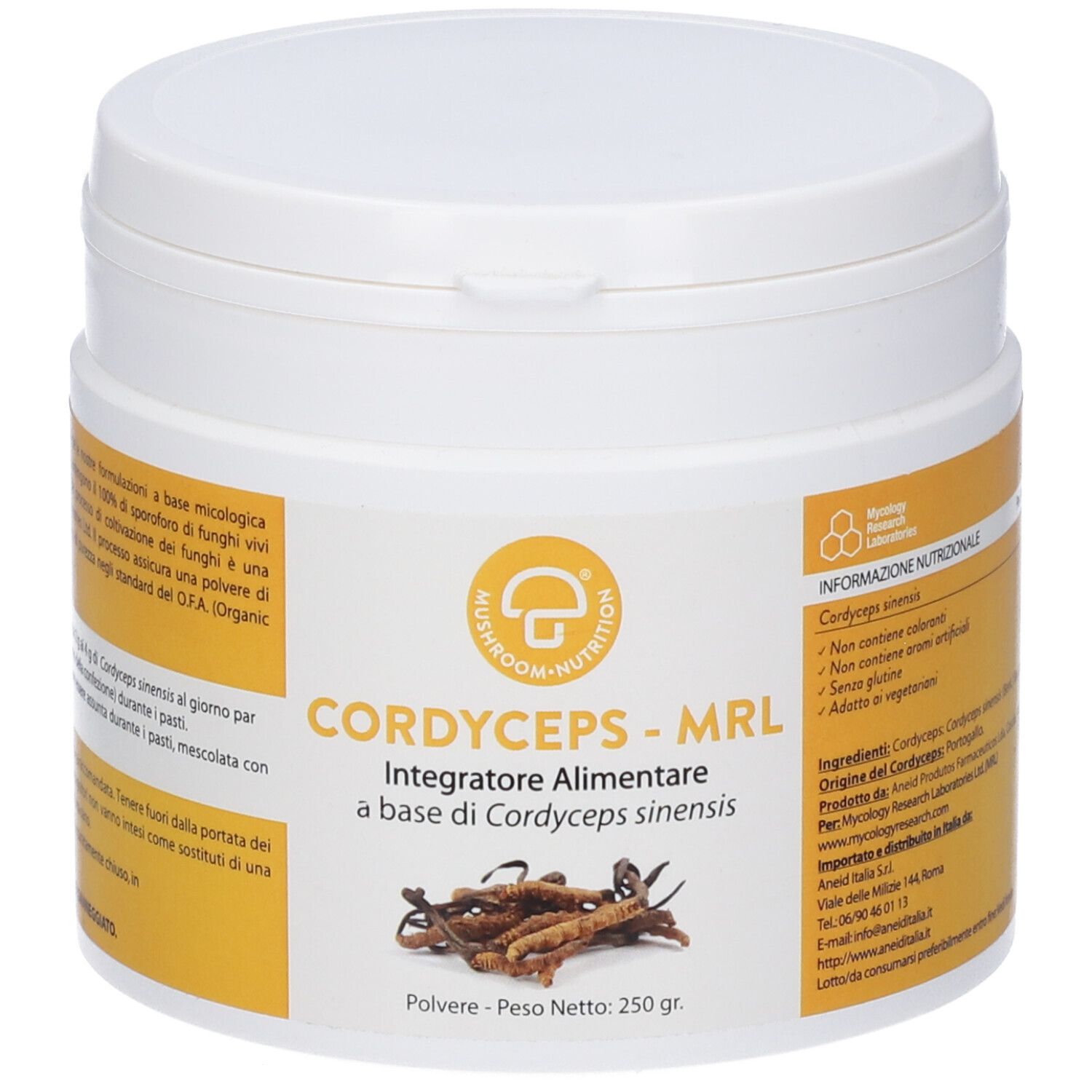 Cordyceps Mycology Research Laboratories 250 G