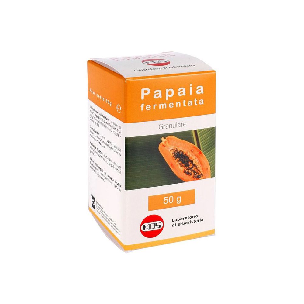 KOS Papaia Fermentata Granulare in Polvere