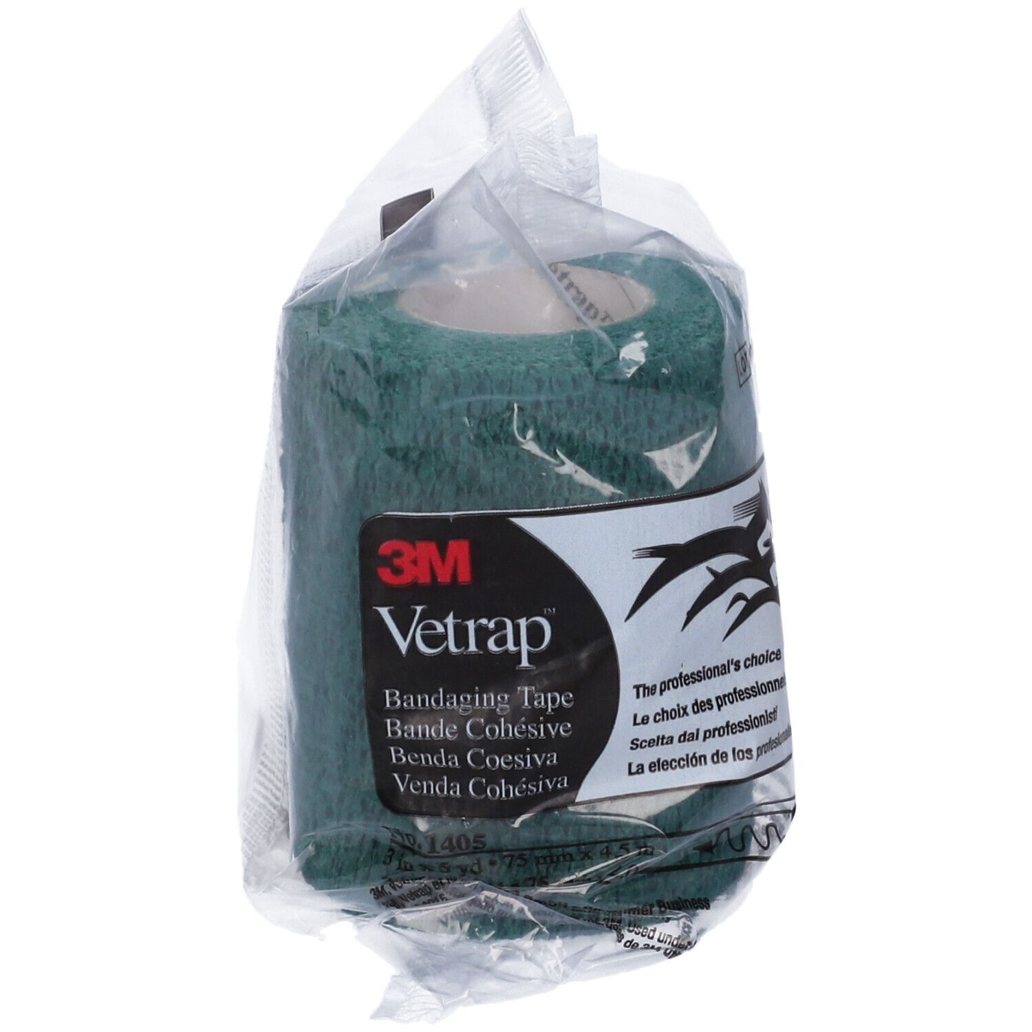 Vetrap Fascia Elastica Verde 7,5Cm