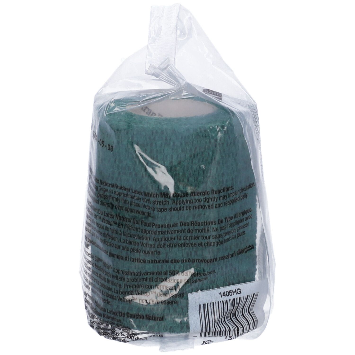 Vetrap Fascia Elastica Verde 7,5Cm