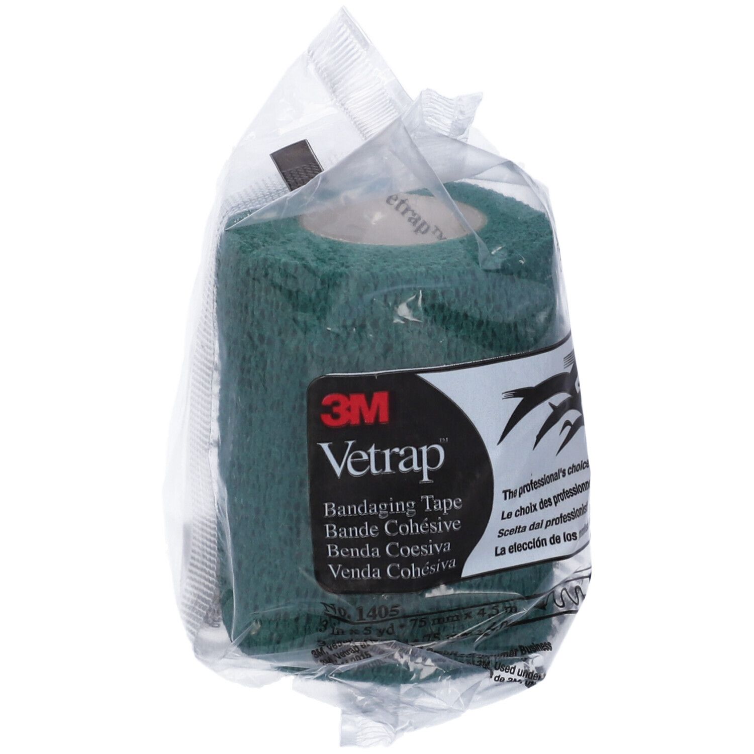 Vetrap Fascia Elastica Verde 7,5Cm