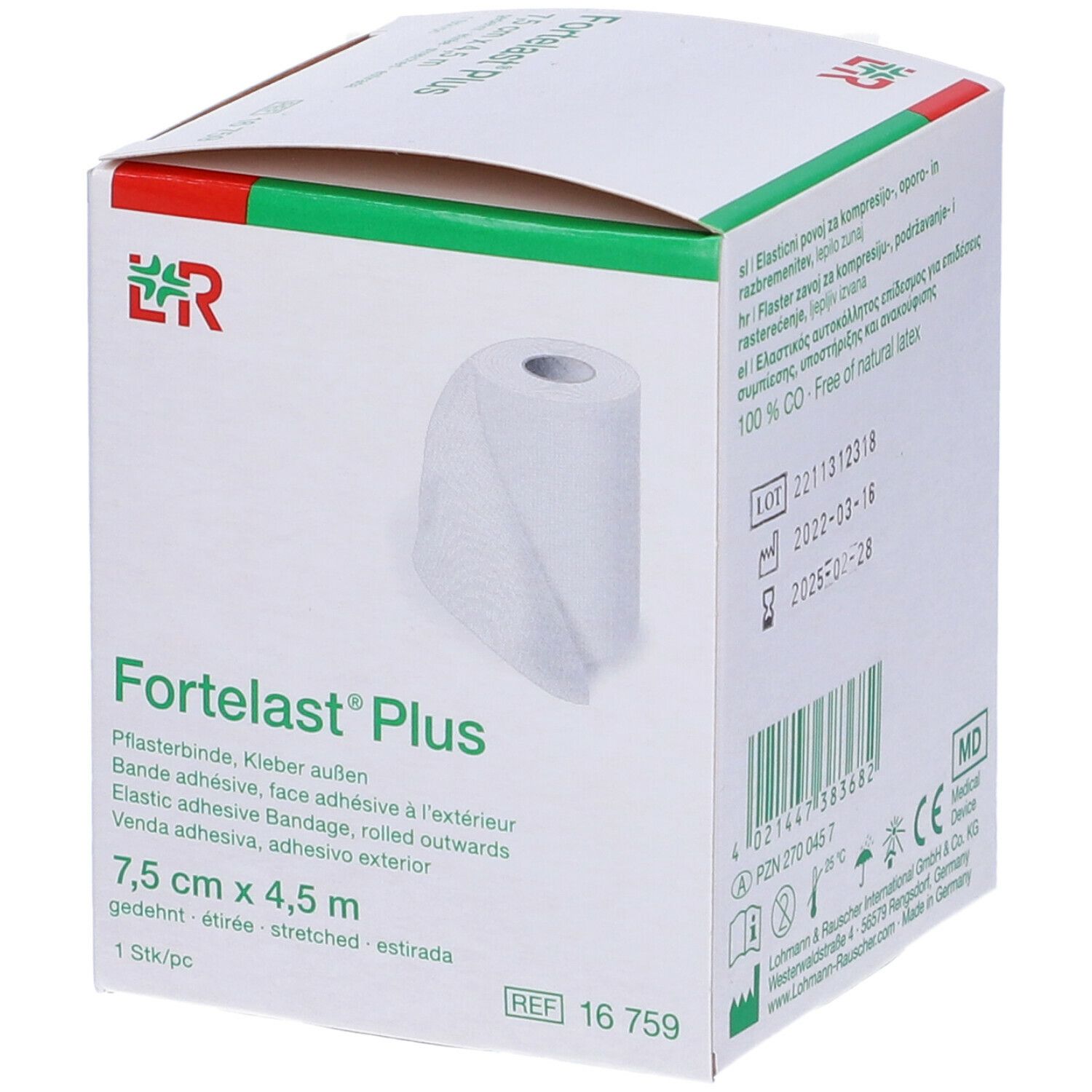 LR Fortelast® Plus 7,5 cm x 4,5 m