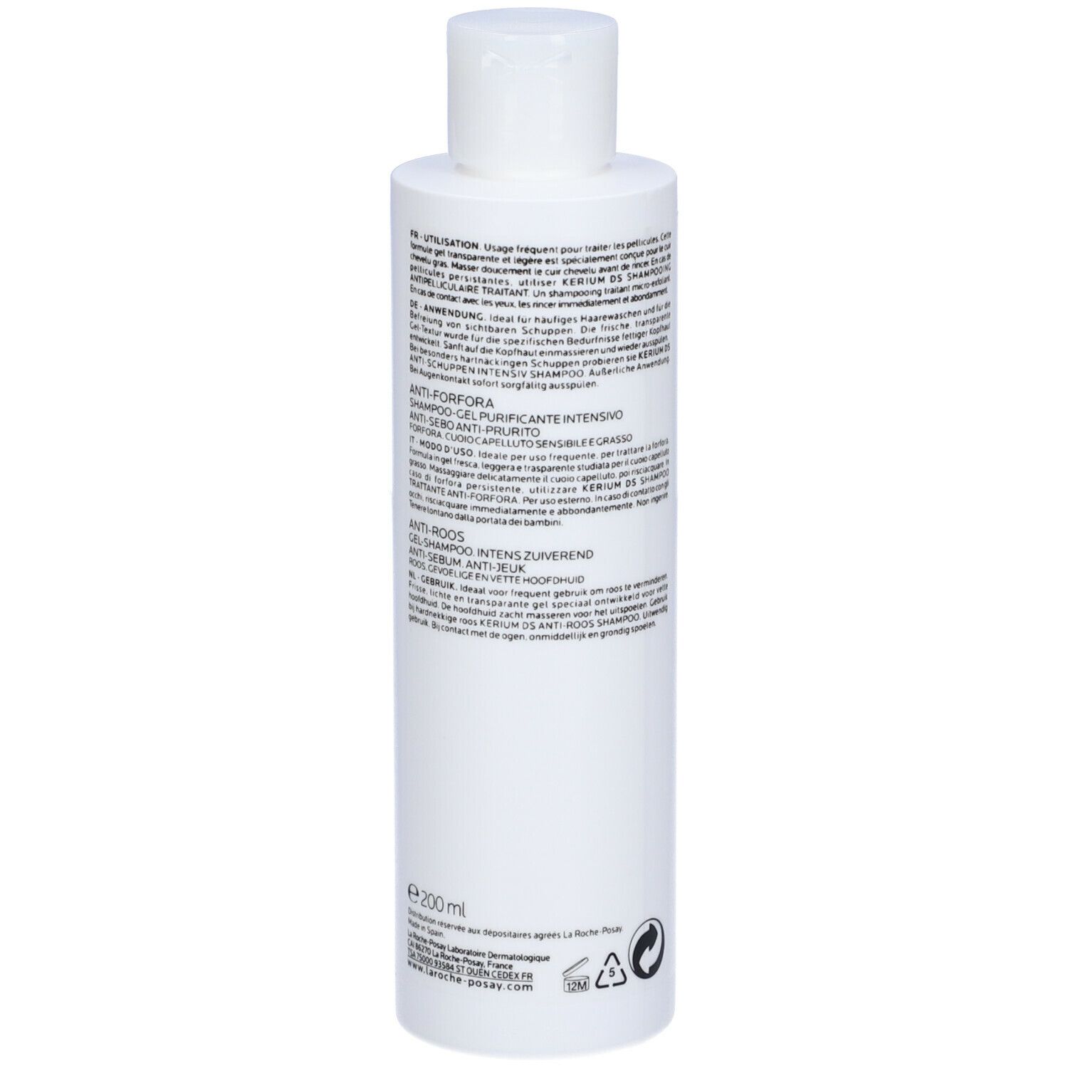 La Roche-Posay Kerium Shampoo antiforfora grassa 200 ml