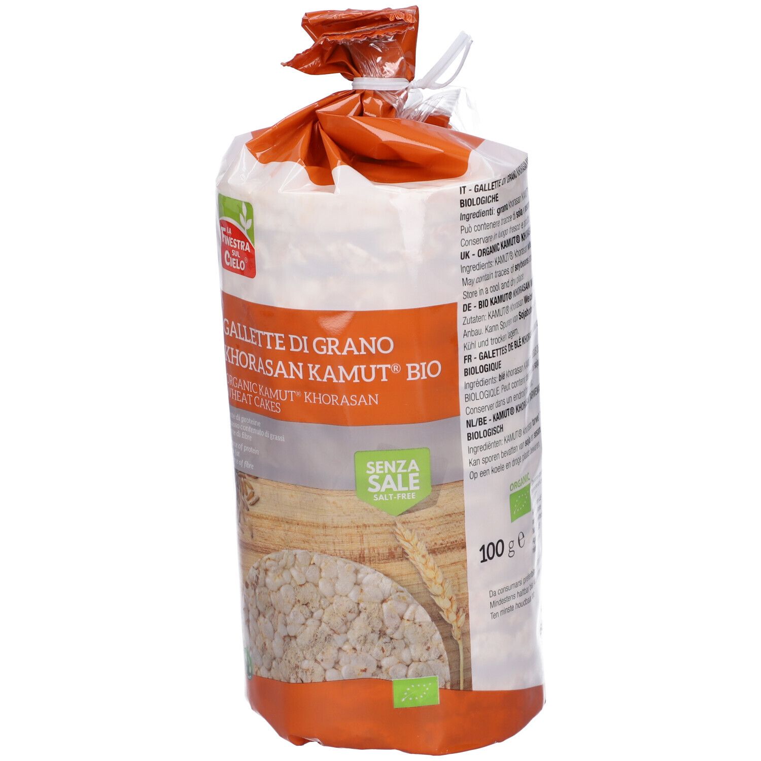 Fsc Gallette Di Kamut Senza Sale Bio 100 G