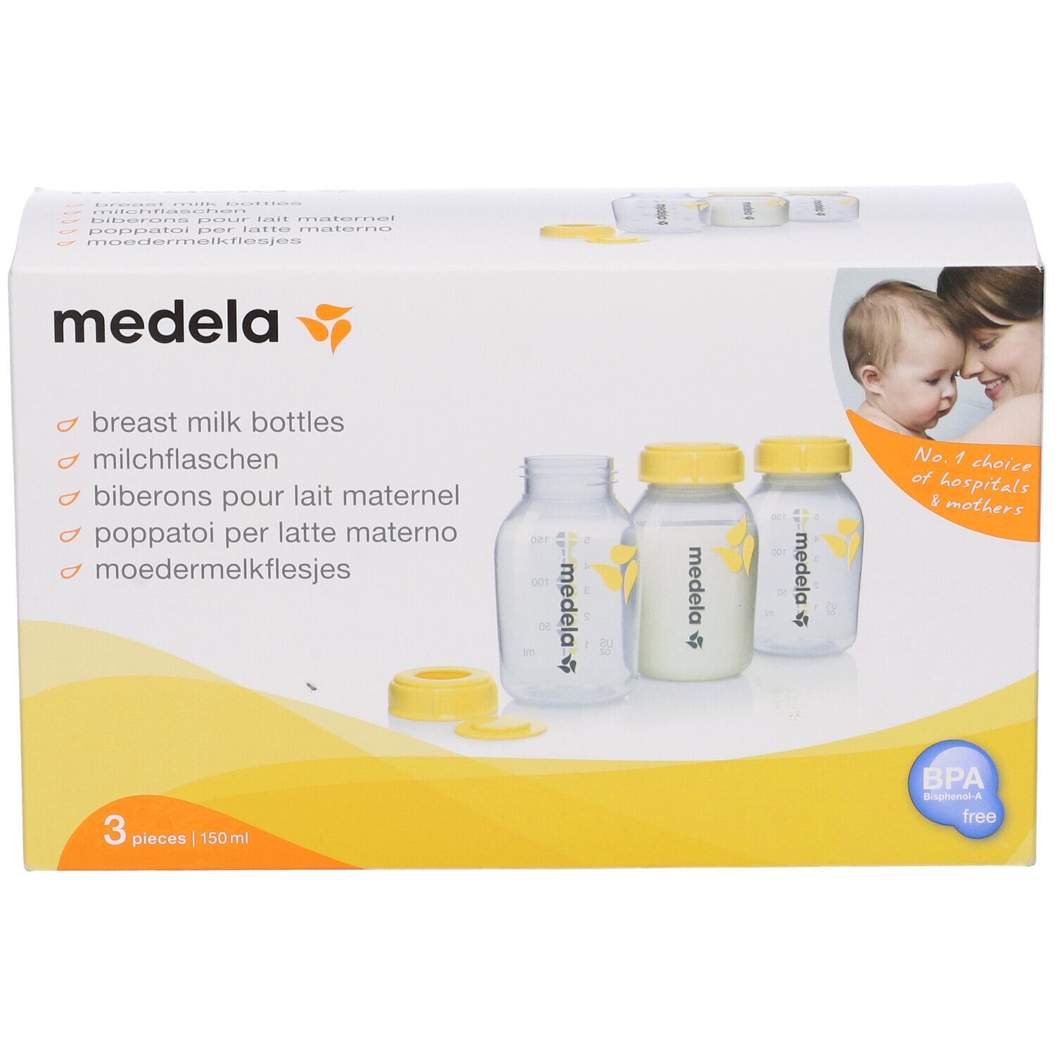 Poppatoio 150 Ml Confezione 3 Pezzi