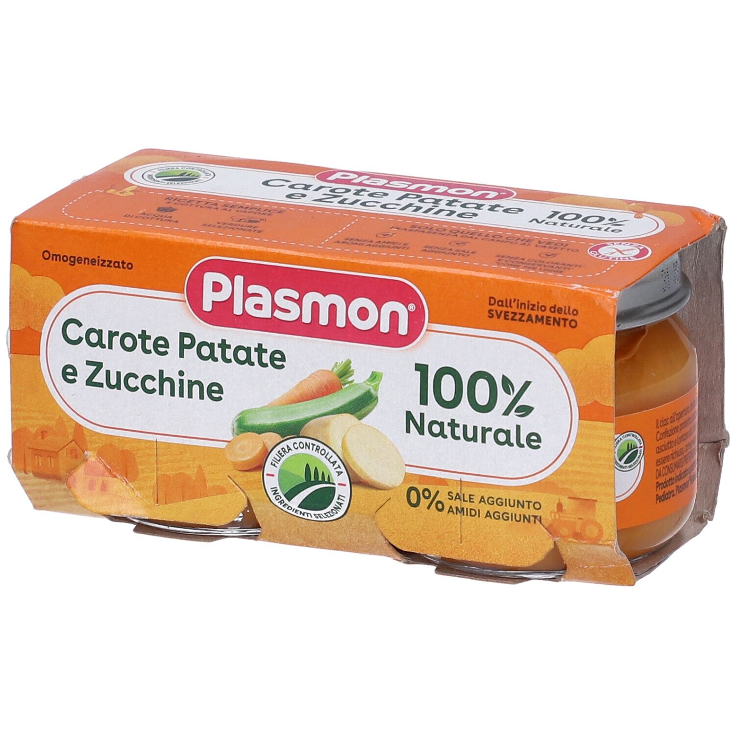 Omogeneizzato Carota Plasmon