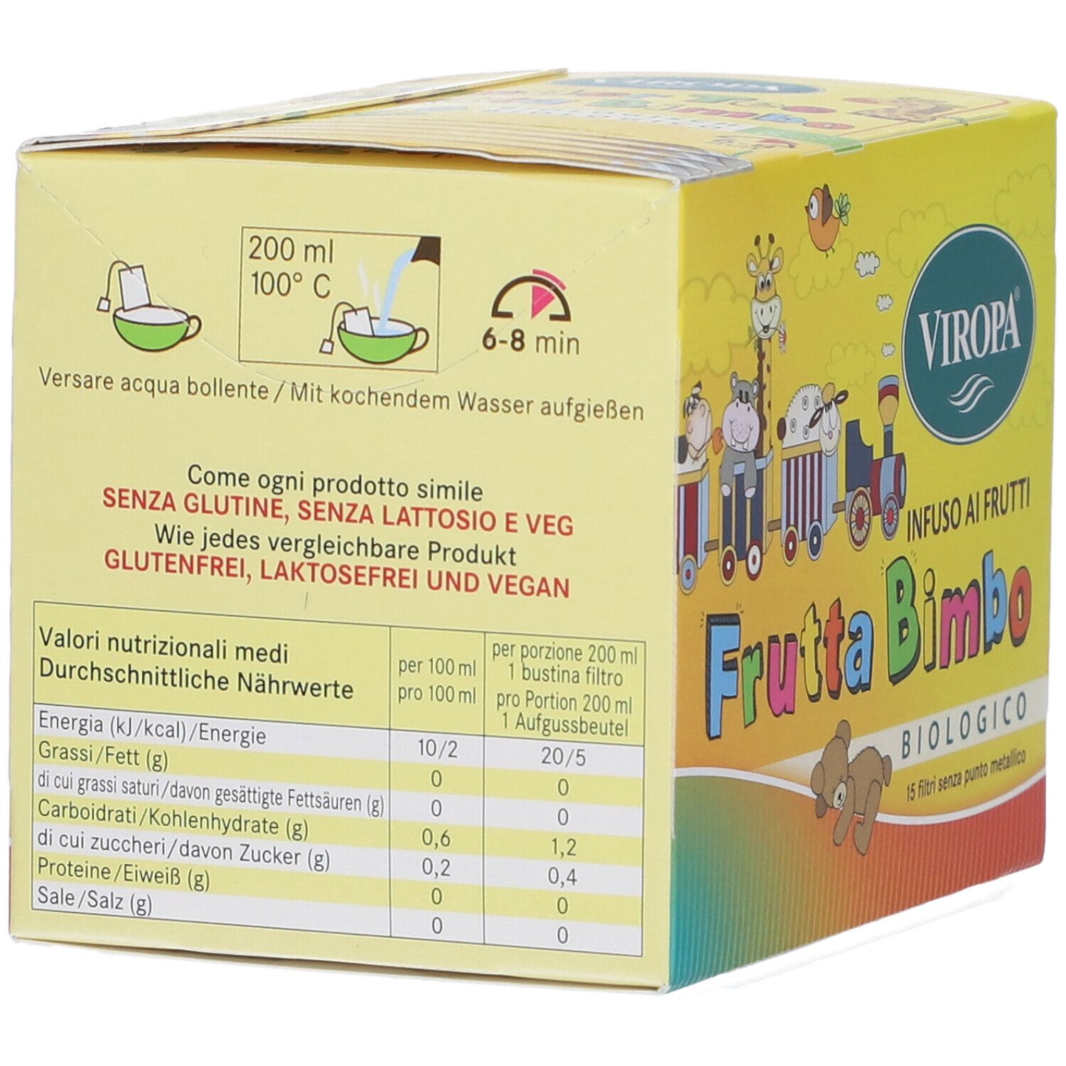 Viropa Frutta Bimbo Bio Bustine