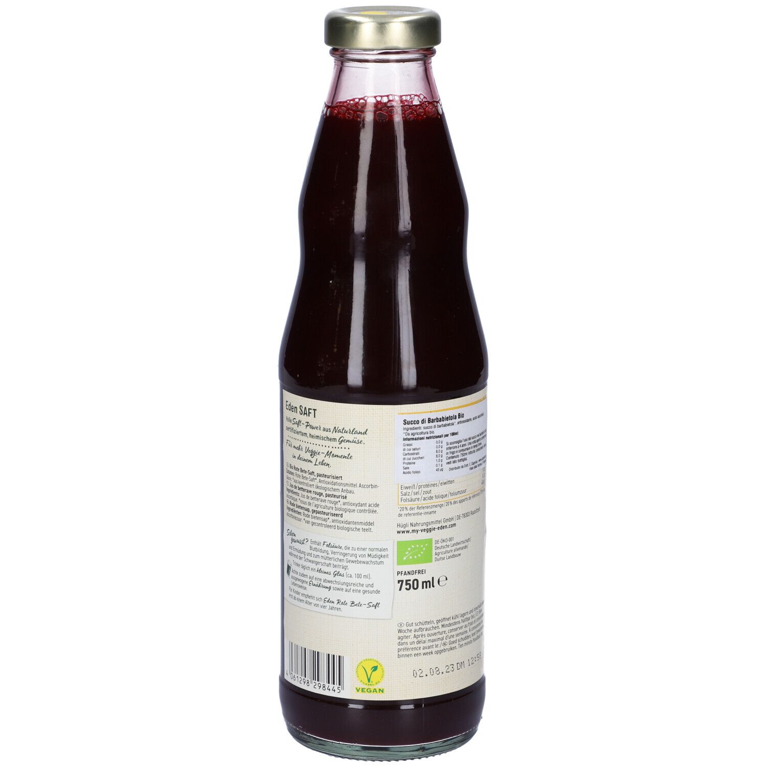 Succo Barbabietola 750Ml