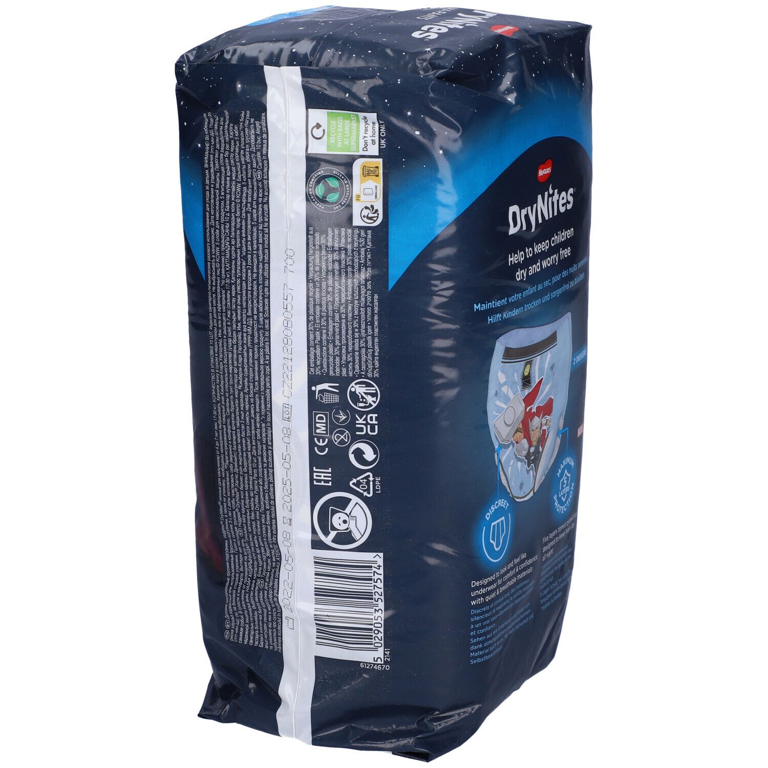 Huggies® DryNites® 17-30 kg