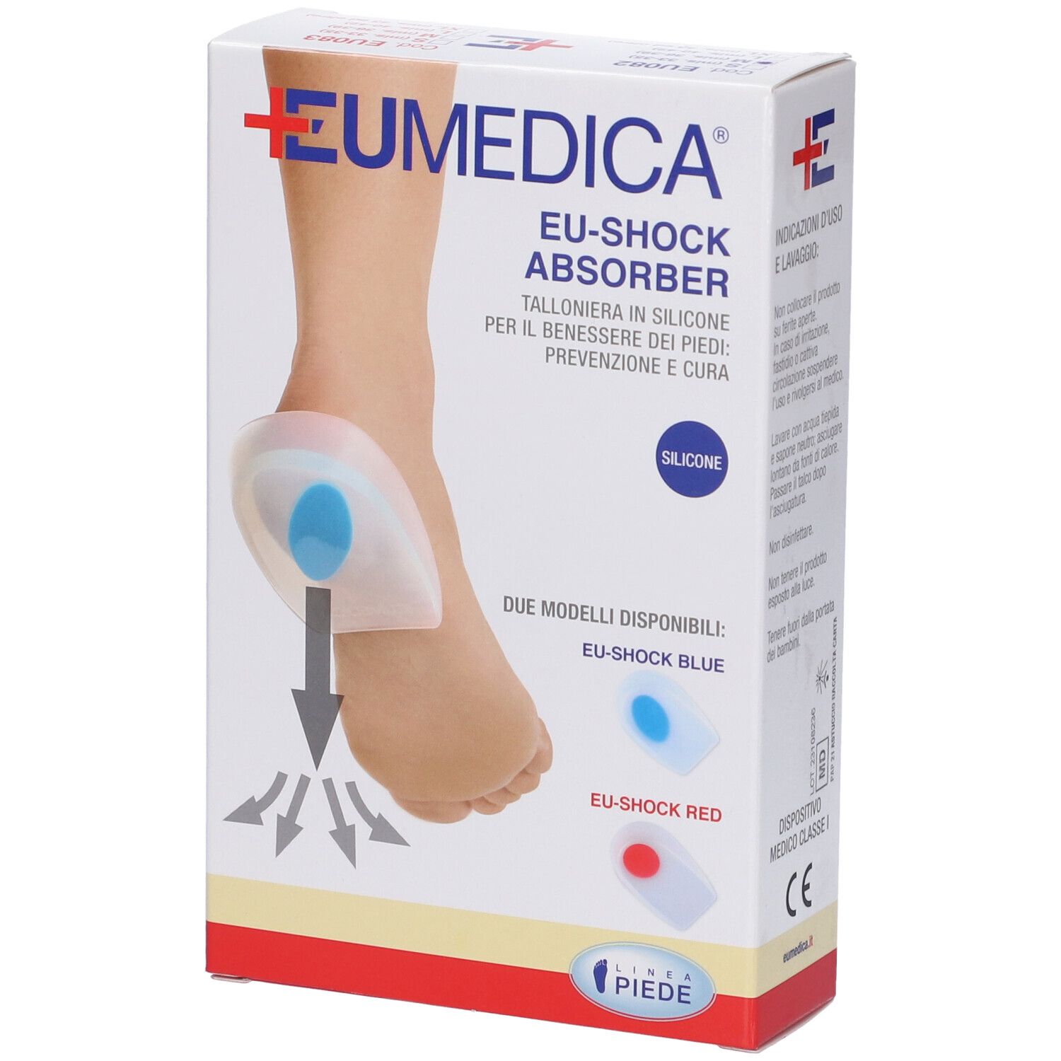 Talloniera Eu-Shock Con Inserto Blu M