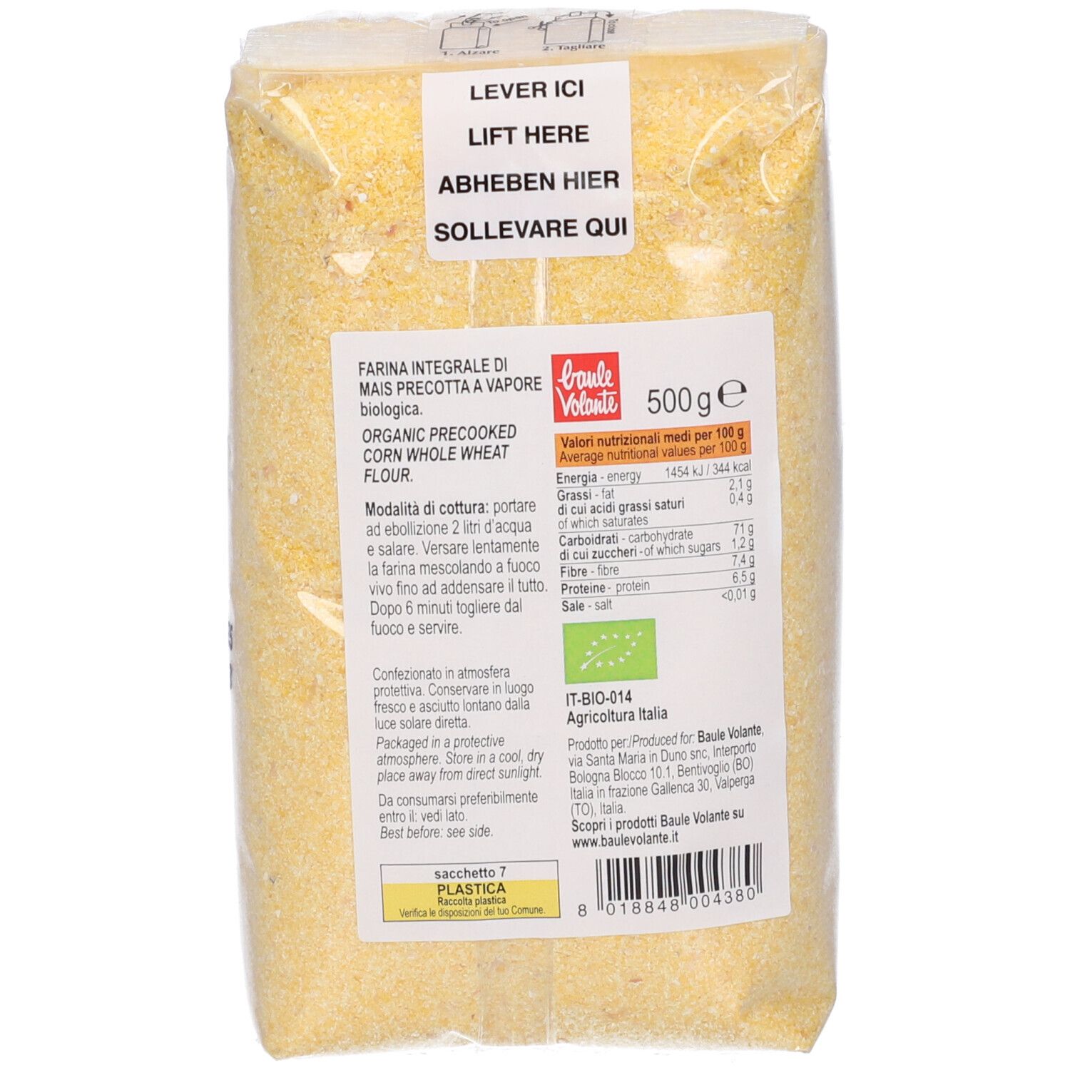 Polenta Istantanea Integrale 500 G