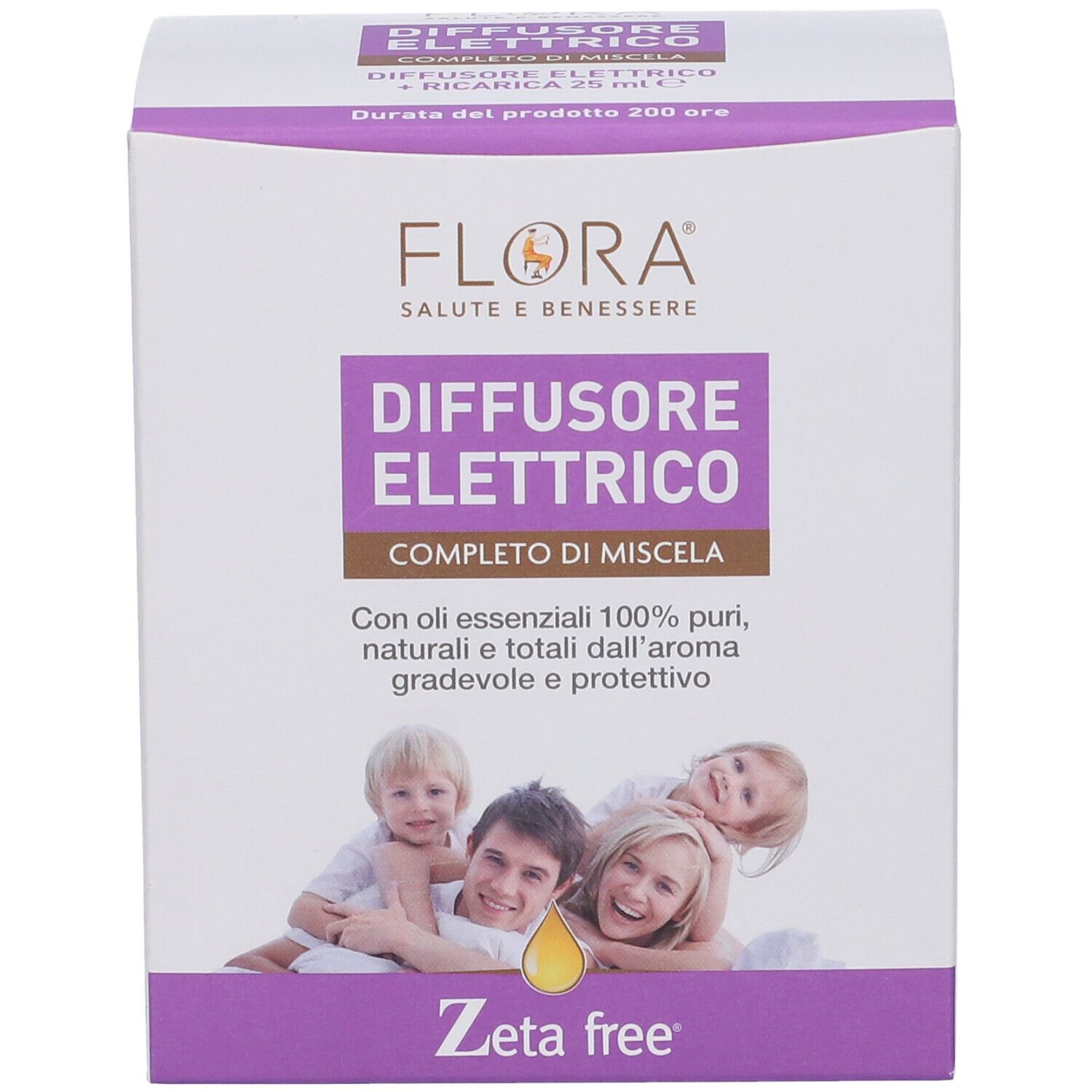Zeta Free Diffusore Elettrico Completo