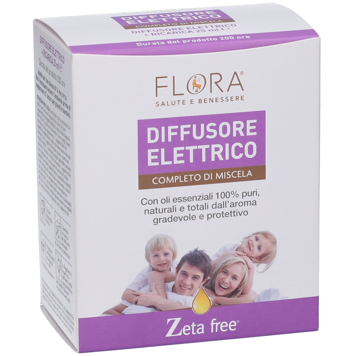 Zeta Free Diffusore Elettrico Completo