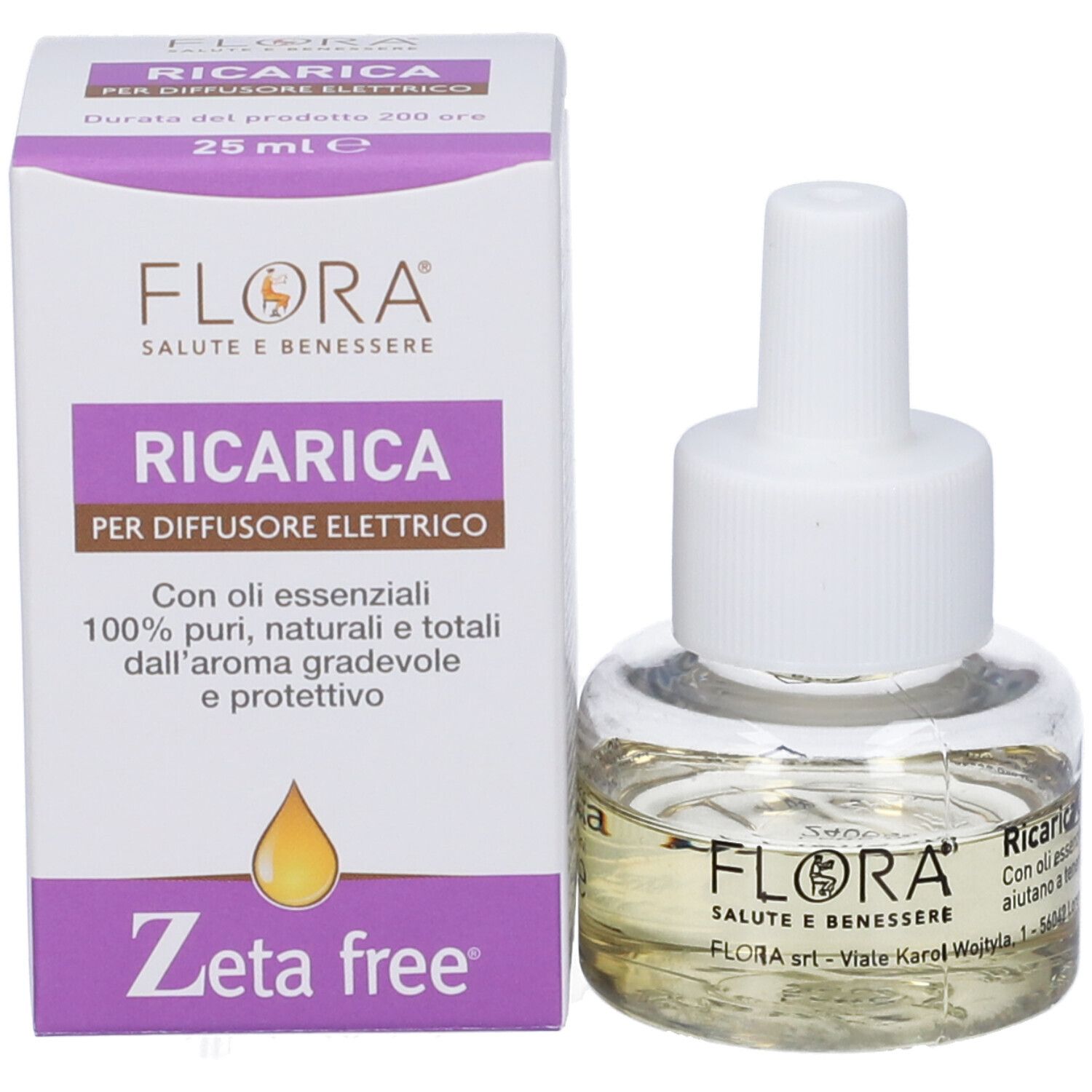 Zeta Free Ricarica Diffusore Elettrico
