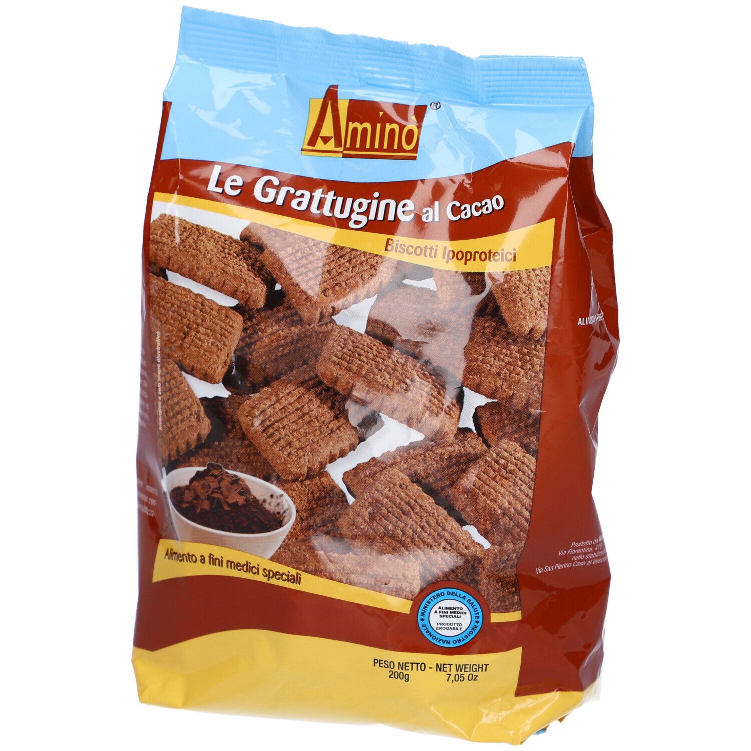 Amino' Le Grattugine Al Cacao 200 G