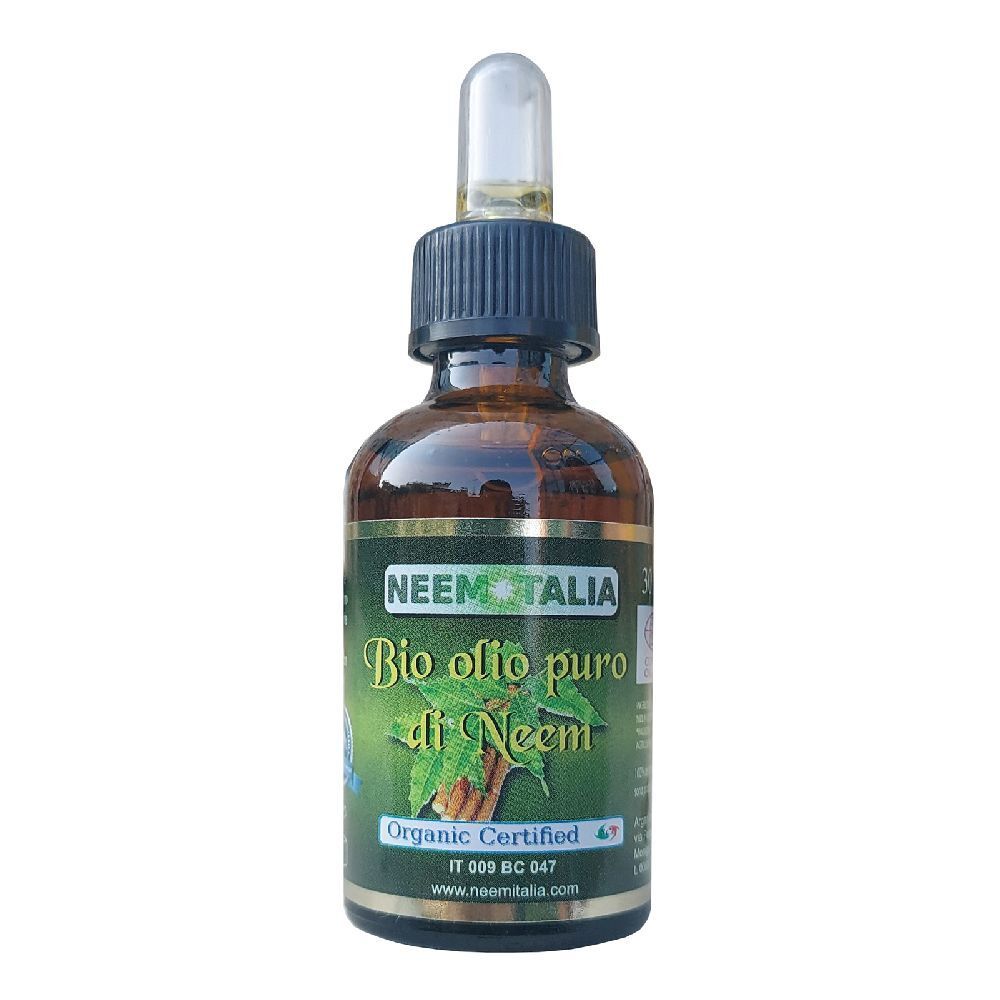 Olio Puro Neem Biologico 30 Ml