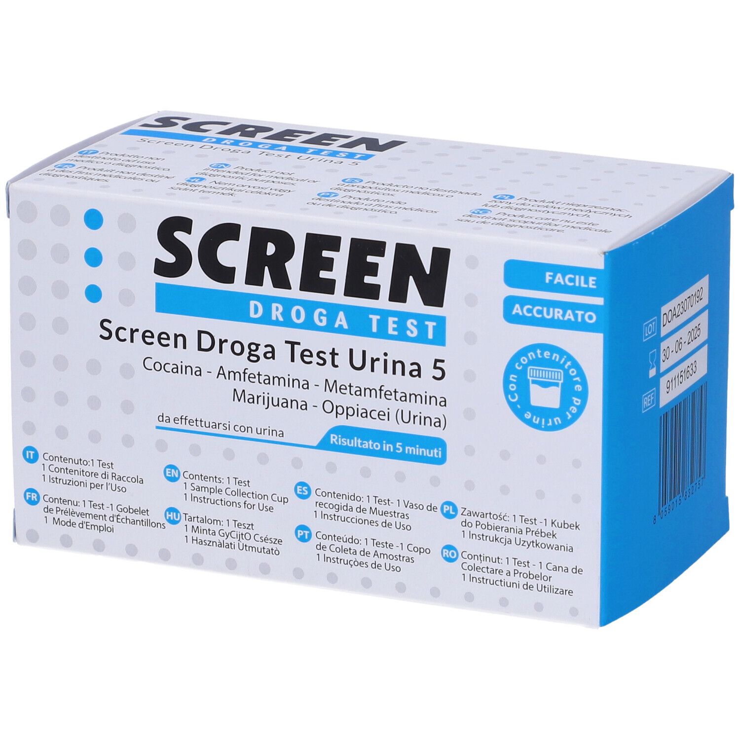 Screen® Test C droga Test