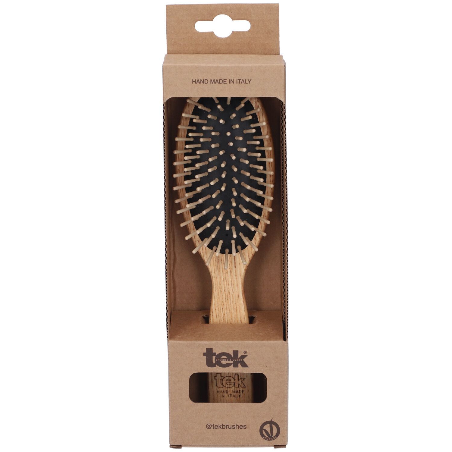 Tek - Spazzola Ovale Grande Universale con Dente Corto