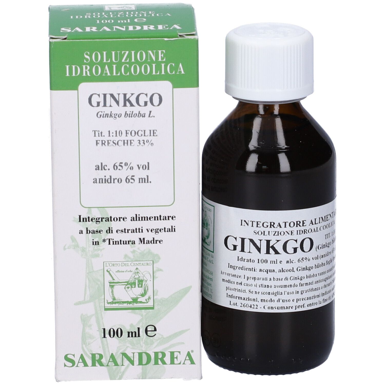 Ginkgo Biloba 100Ml Tm