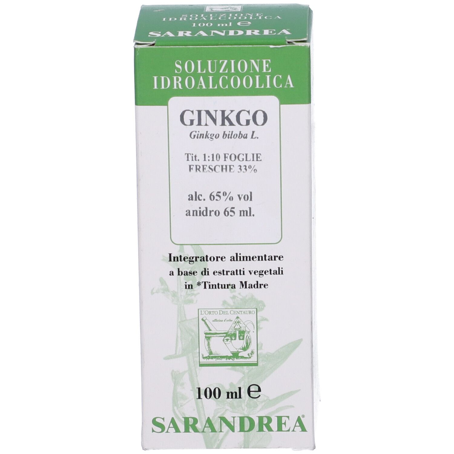Ginkgo Biloba 100Ml Tm