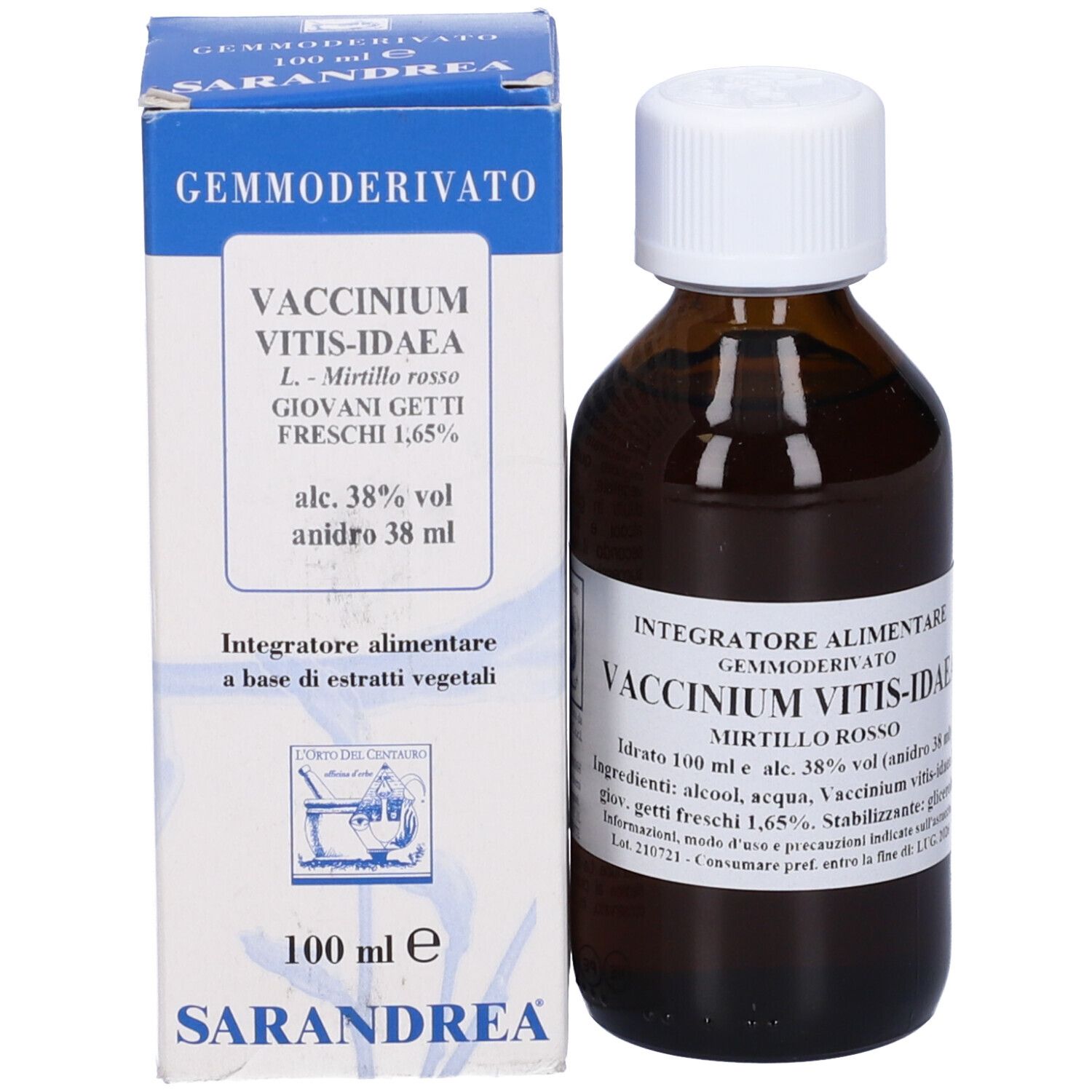 Vaccinium Vitis/Idaea 100Ml Mg