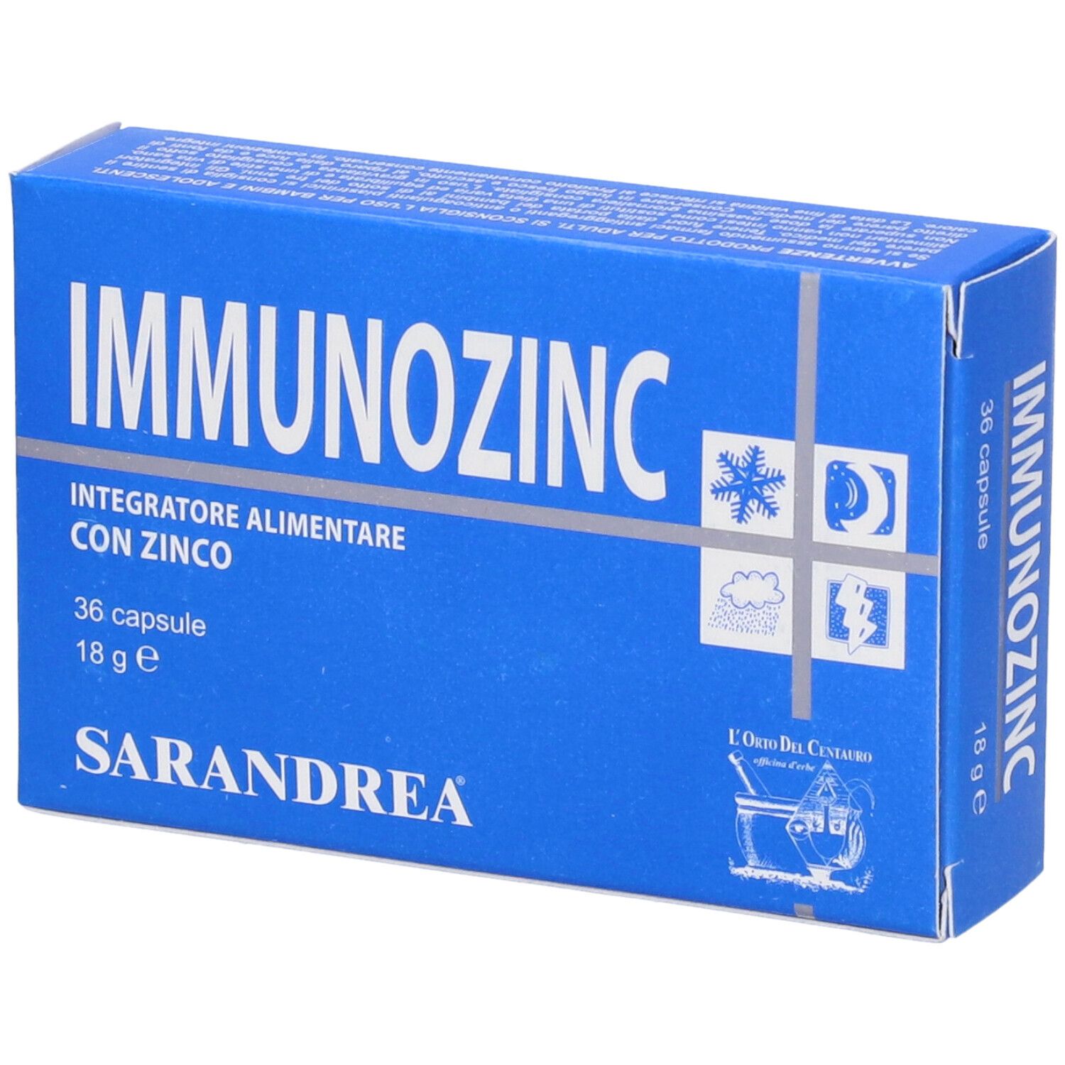 Immunozinc 36 Capsule 500 Mg