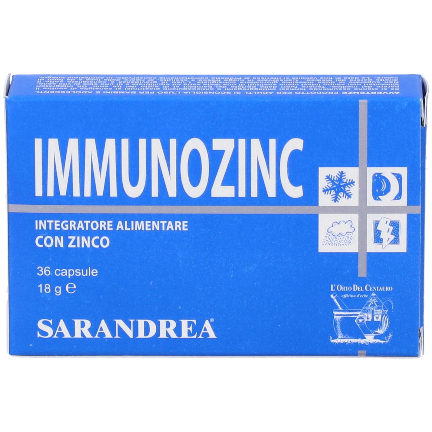 Immunozinc 36 Capsule 500 Mg