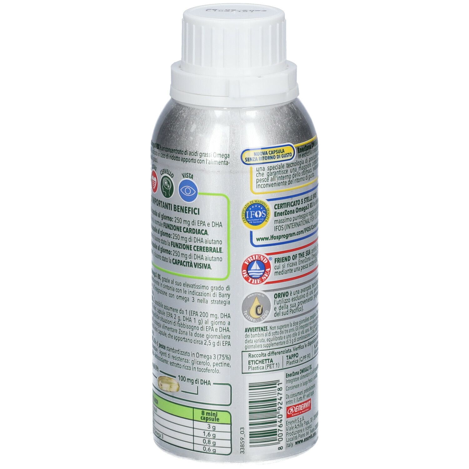 ENERVIT® EnerZONA Omega 3 RX